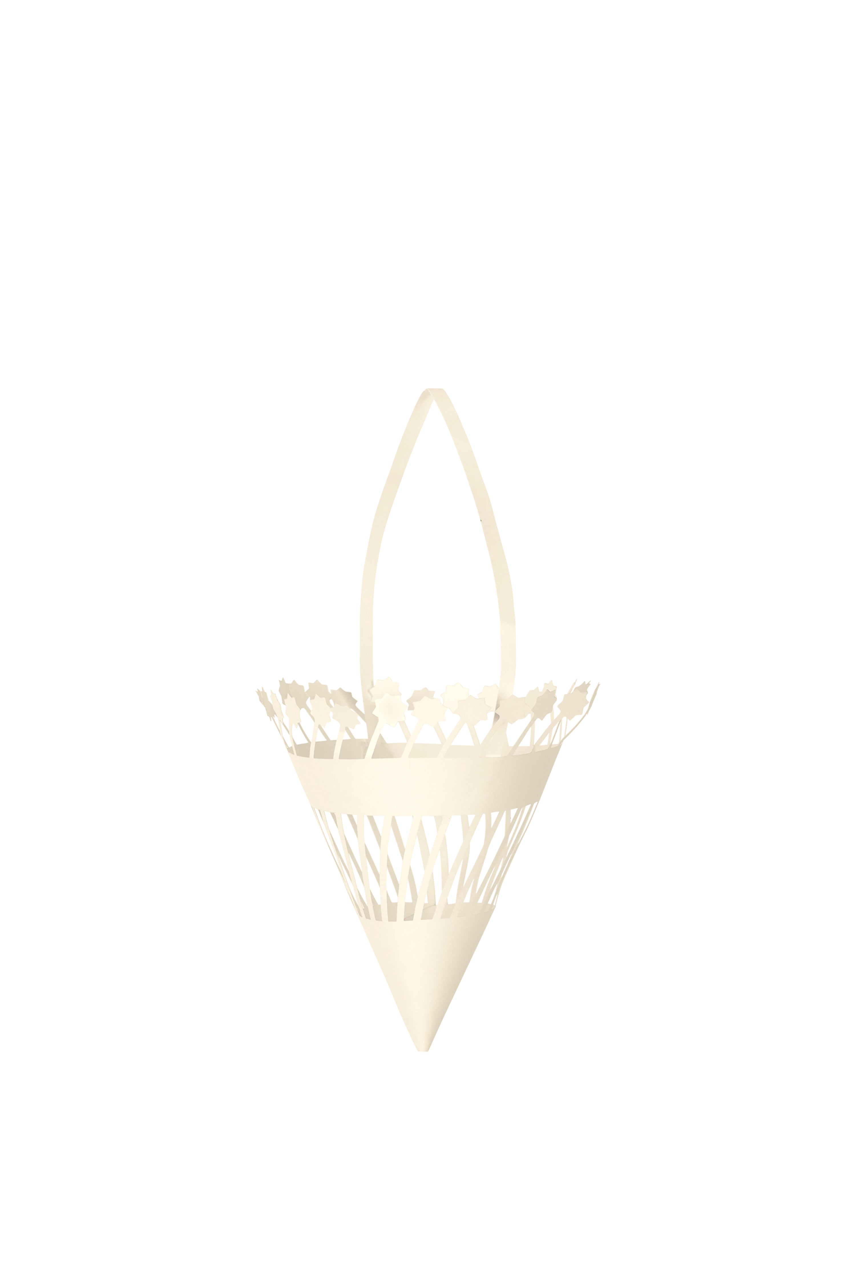 Christmas Tree Decoration Set CHRISTMAS PAPER CONES white