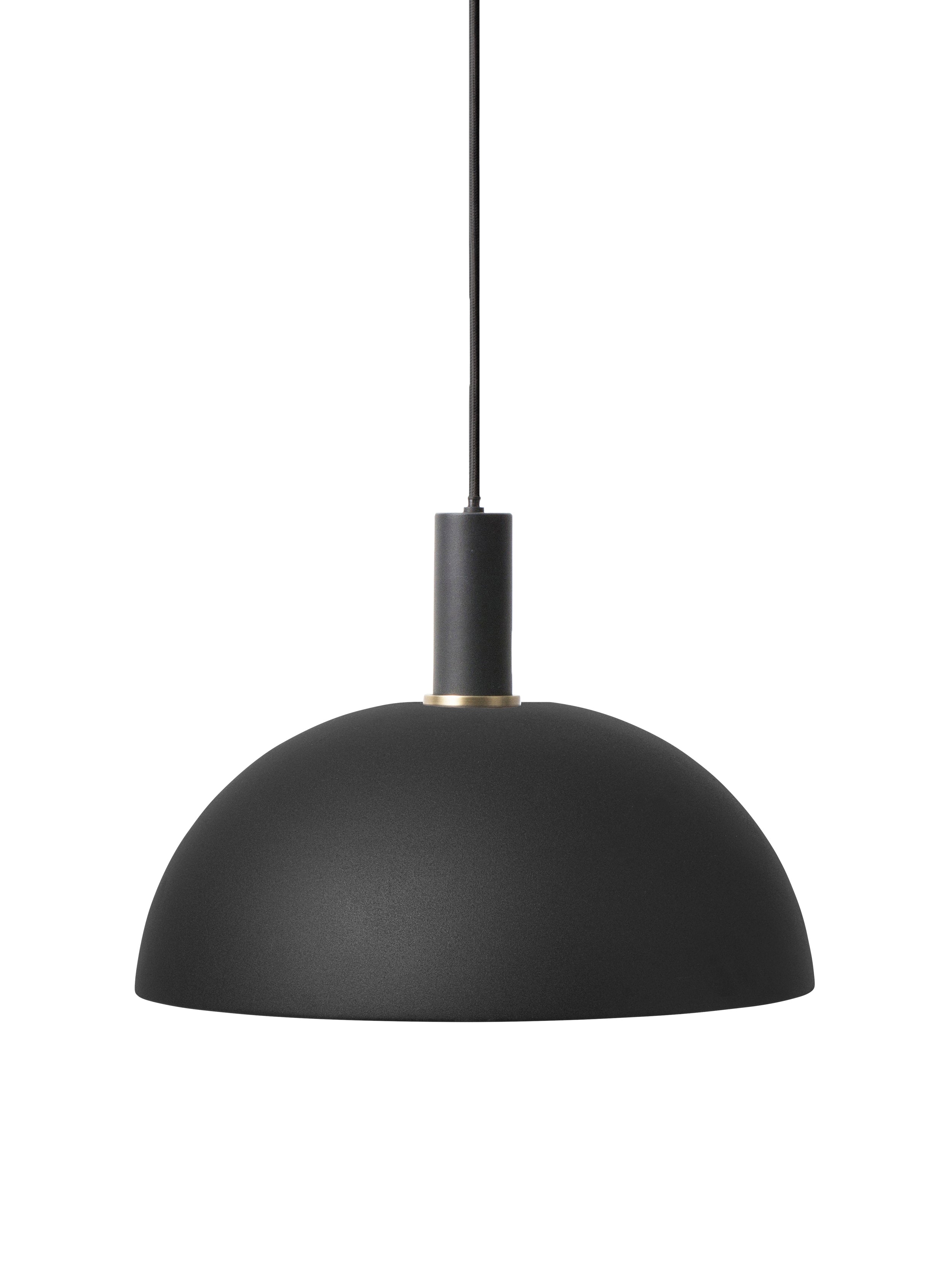 Abażur COLLECT DOME czarny – metal, ferm LIVING