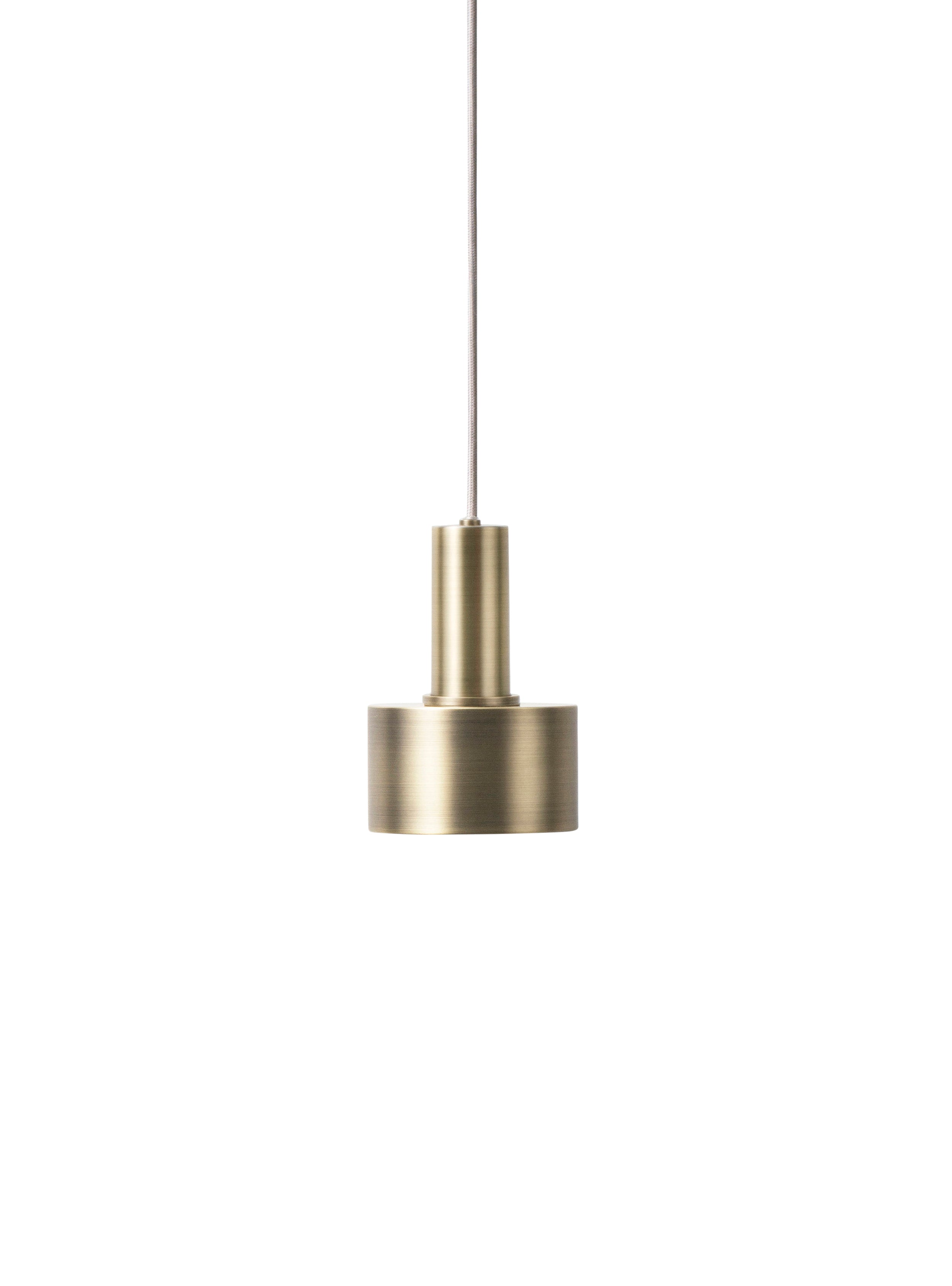 Abażur COLLECT DISC mosiężny – mosiądz, ferm LIVING