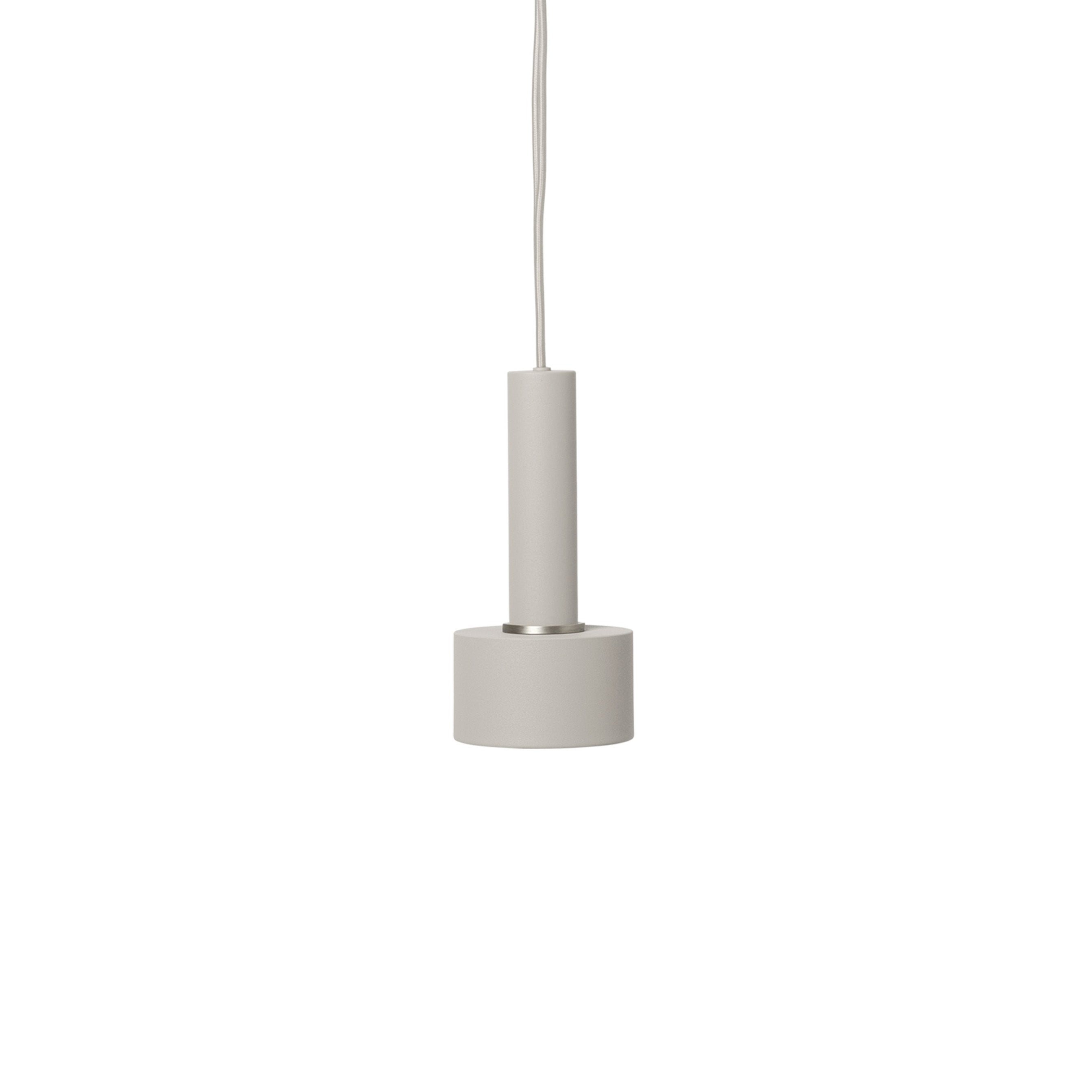 Abażur COLLECT DISC jasnoszary, marka ferm LIVING