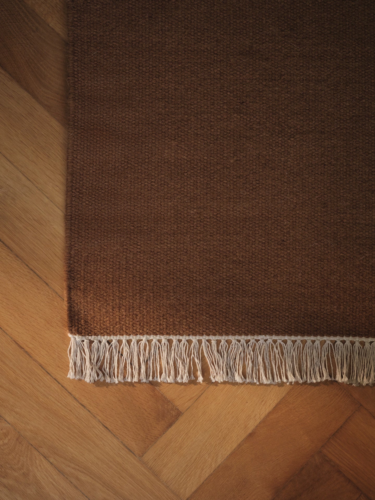 KELIM MERGE garantie tapijt met beige