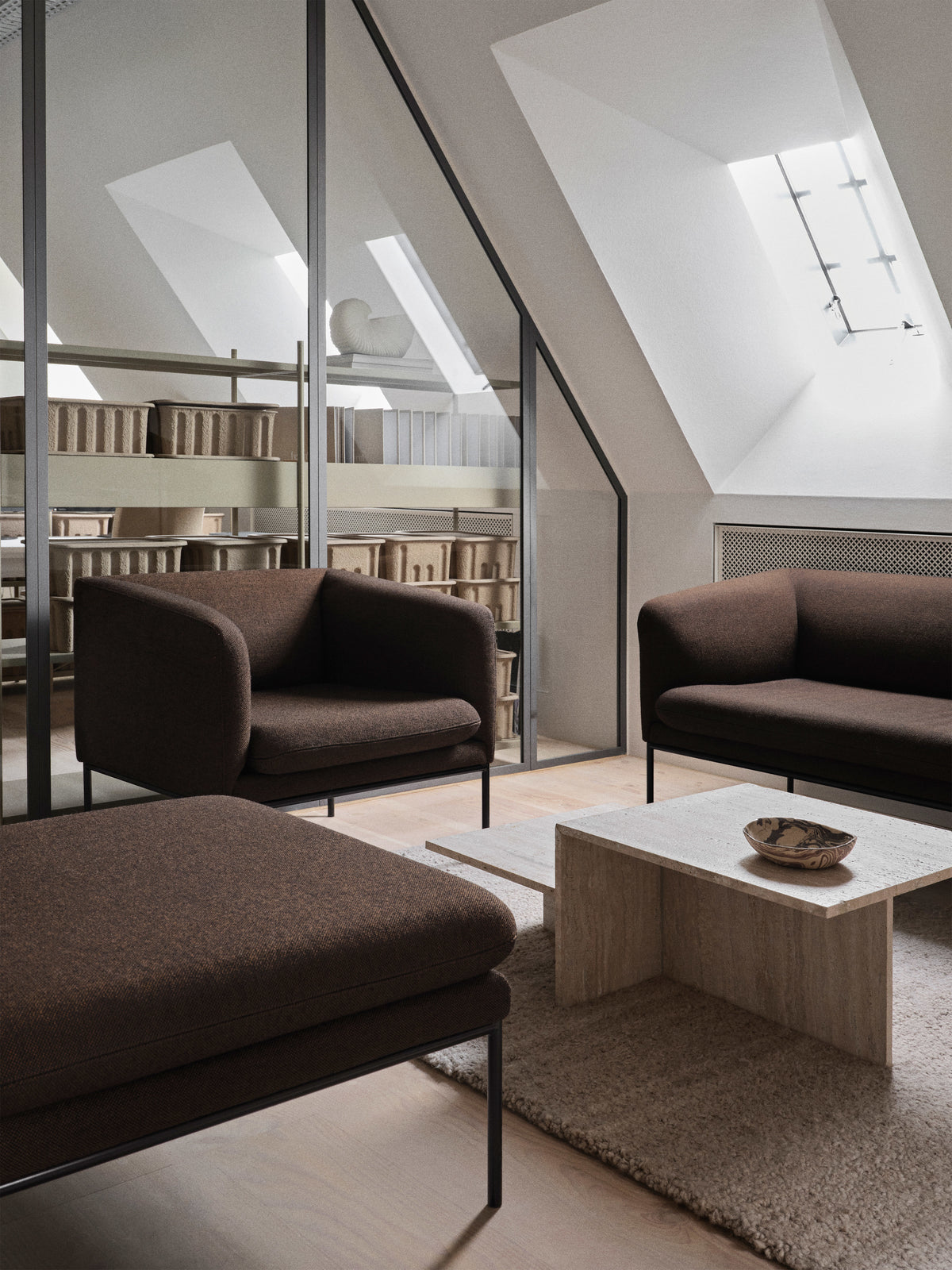 Fauteuil TURN Hallingdal beige