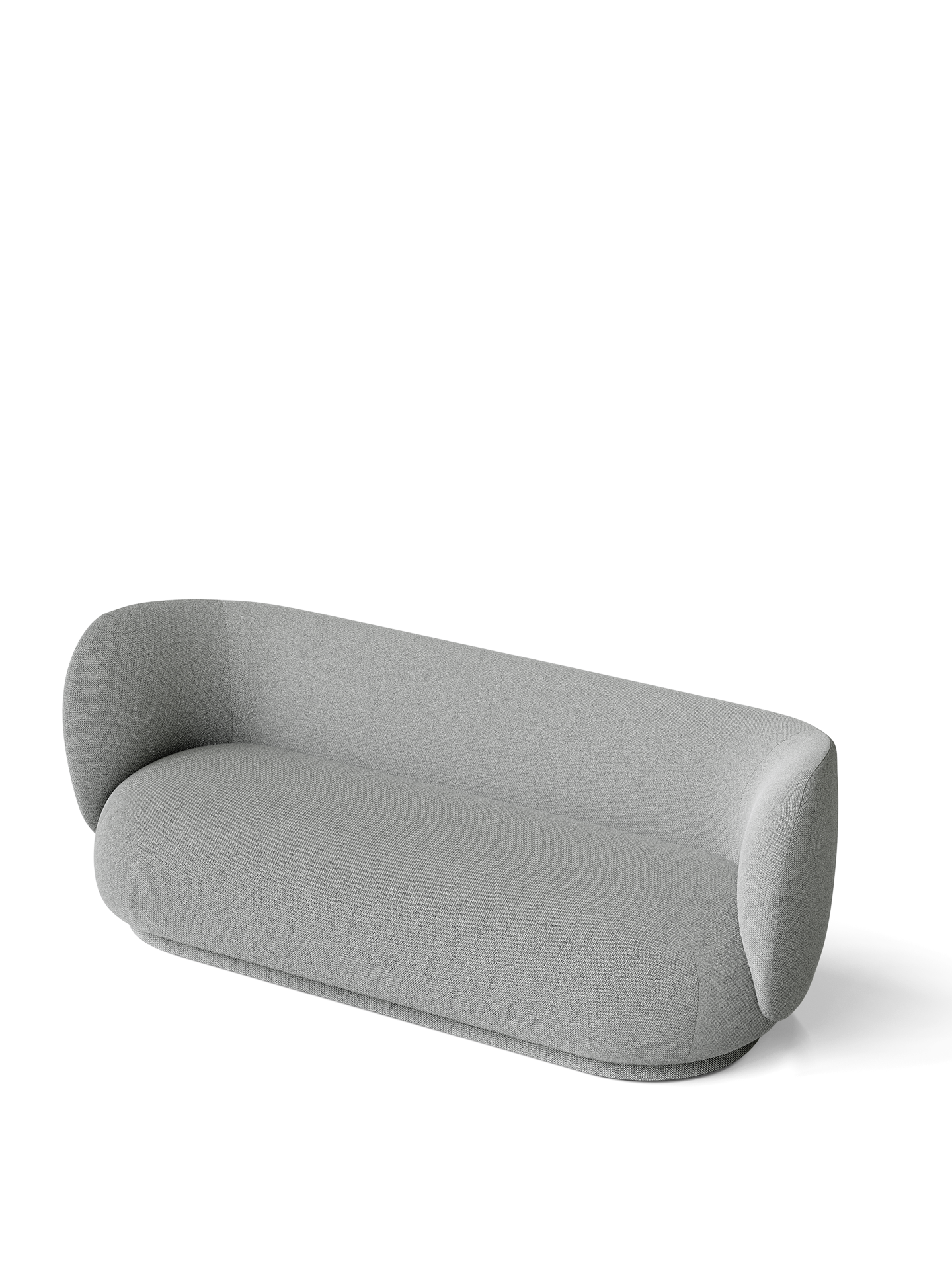 Rico upholstered 3-person sofa