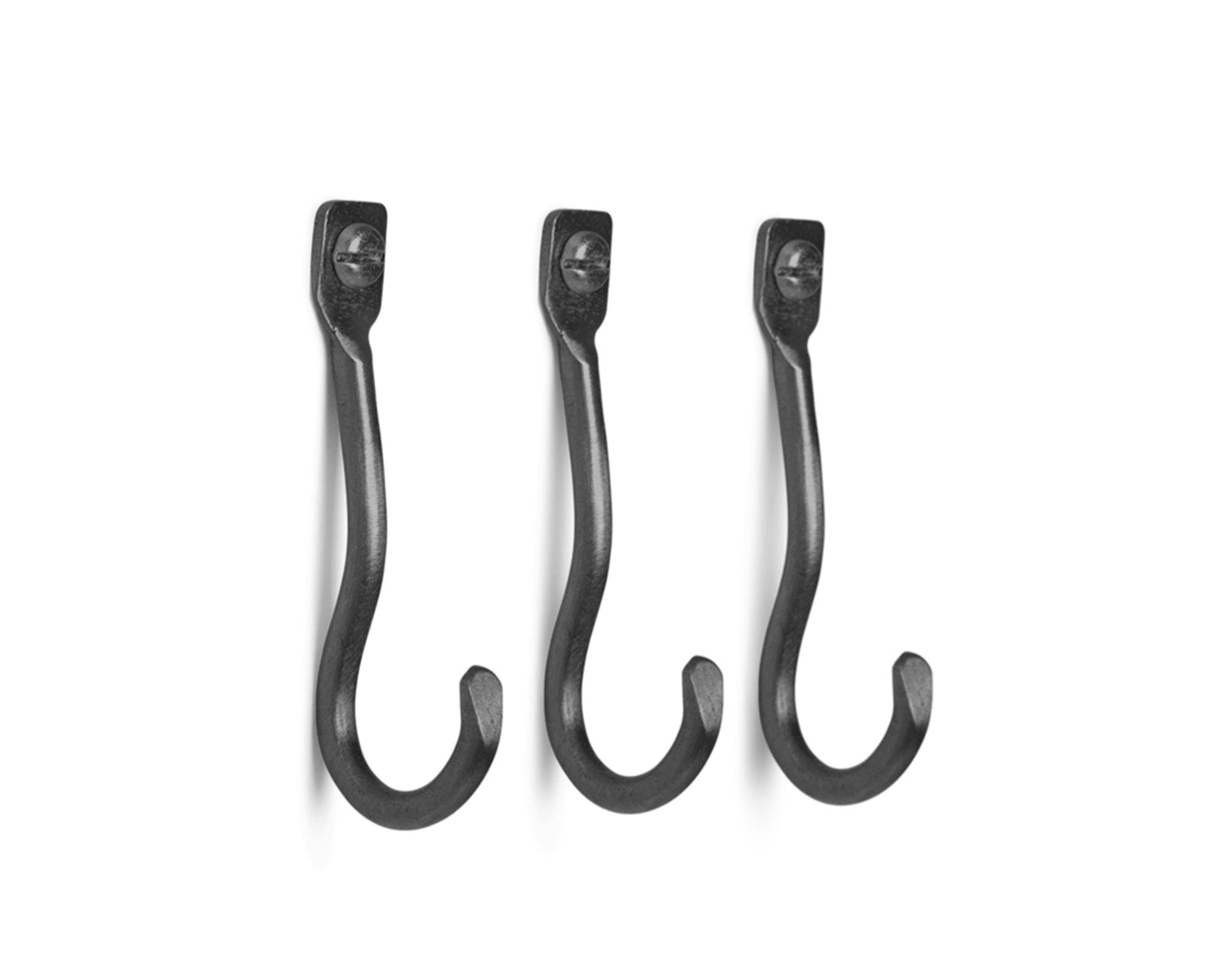 Set haken CURVATURE zwart