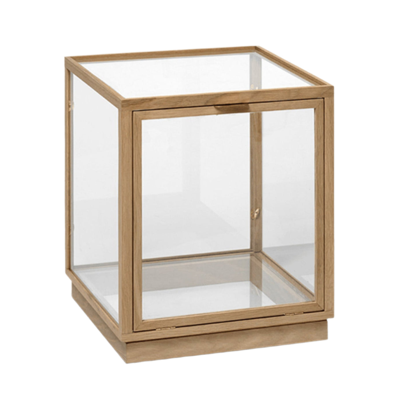 MIRU GLASS MONTRE Vitrine aus Eiche