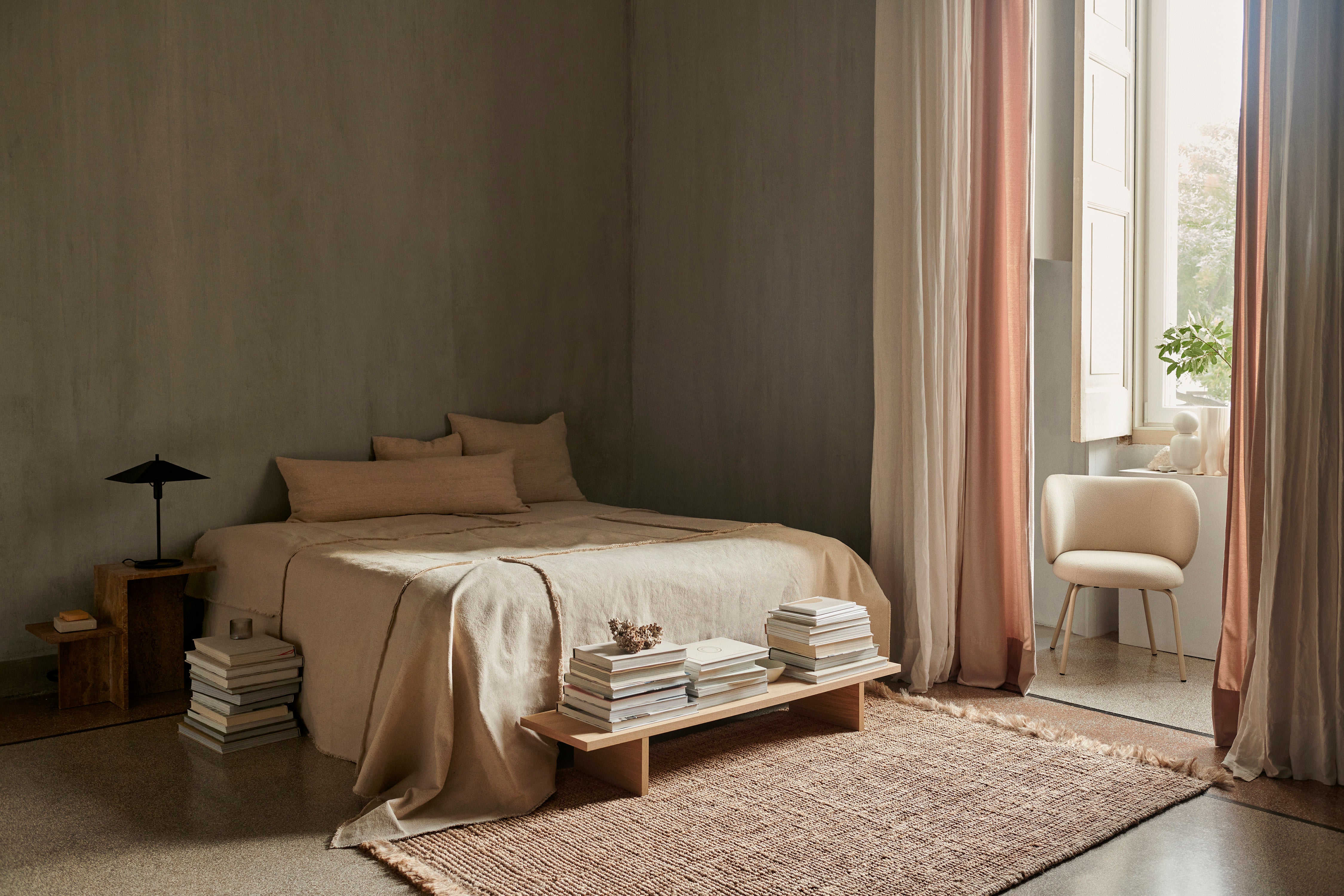 Decoratieve kussen NETTLE beige