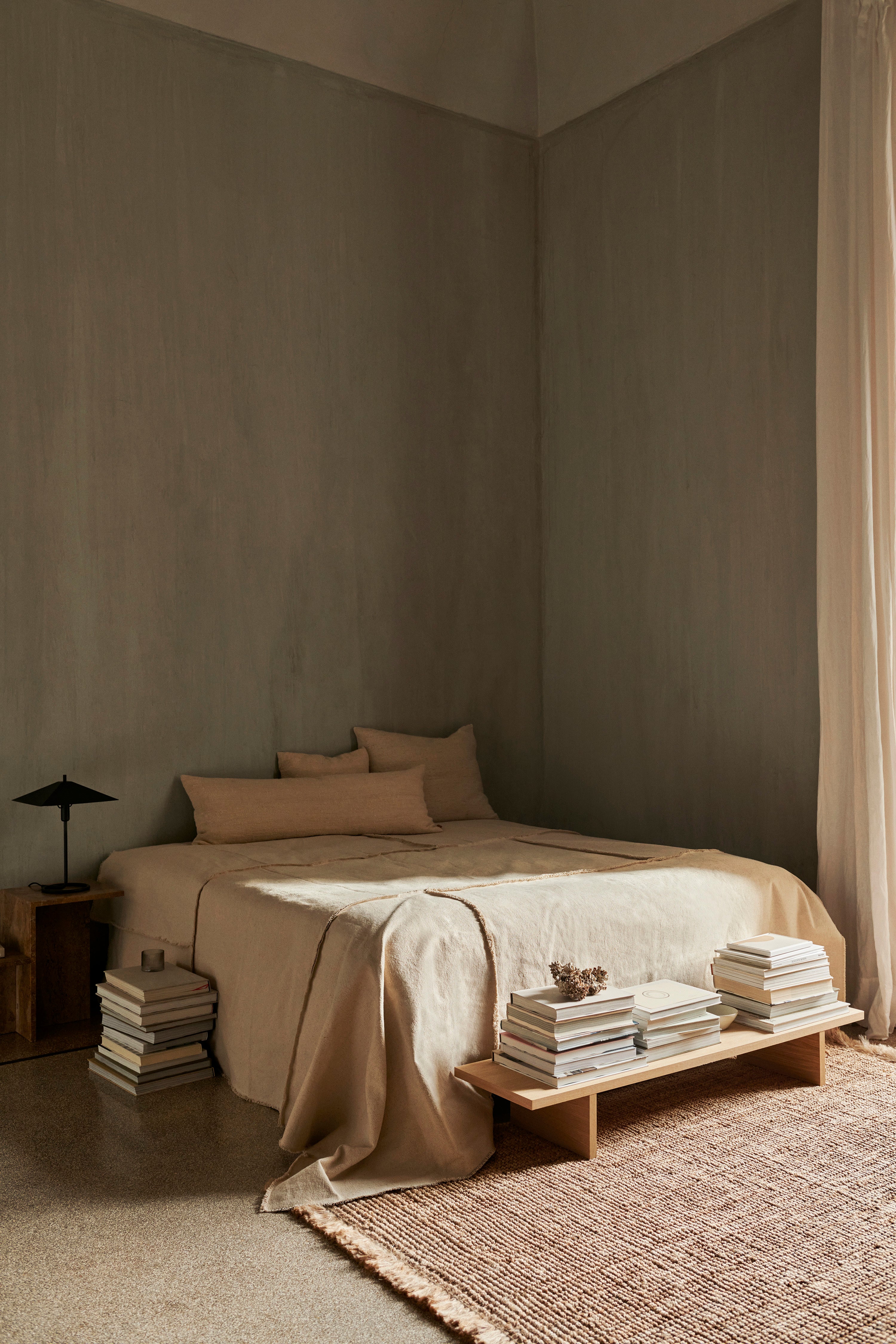Decoratieve kussen NETTLE beige