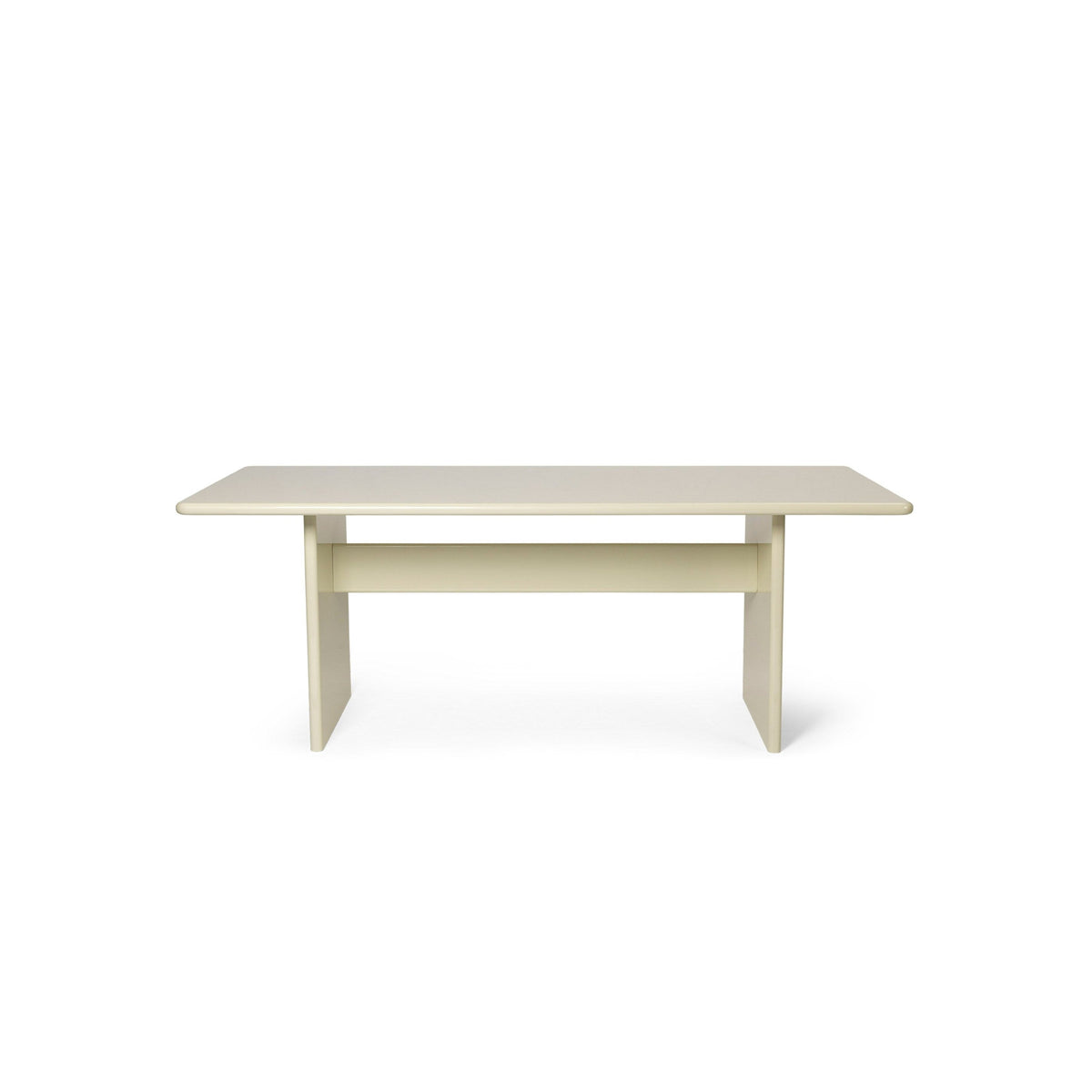 Stół RINK kremowy do jadalni – styl minimalistyczny