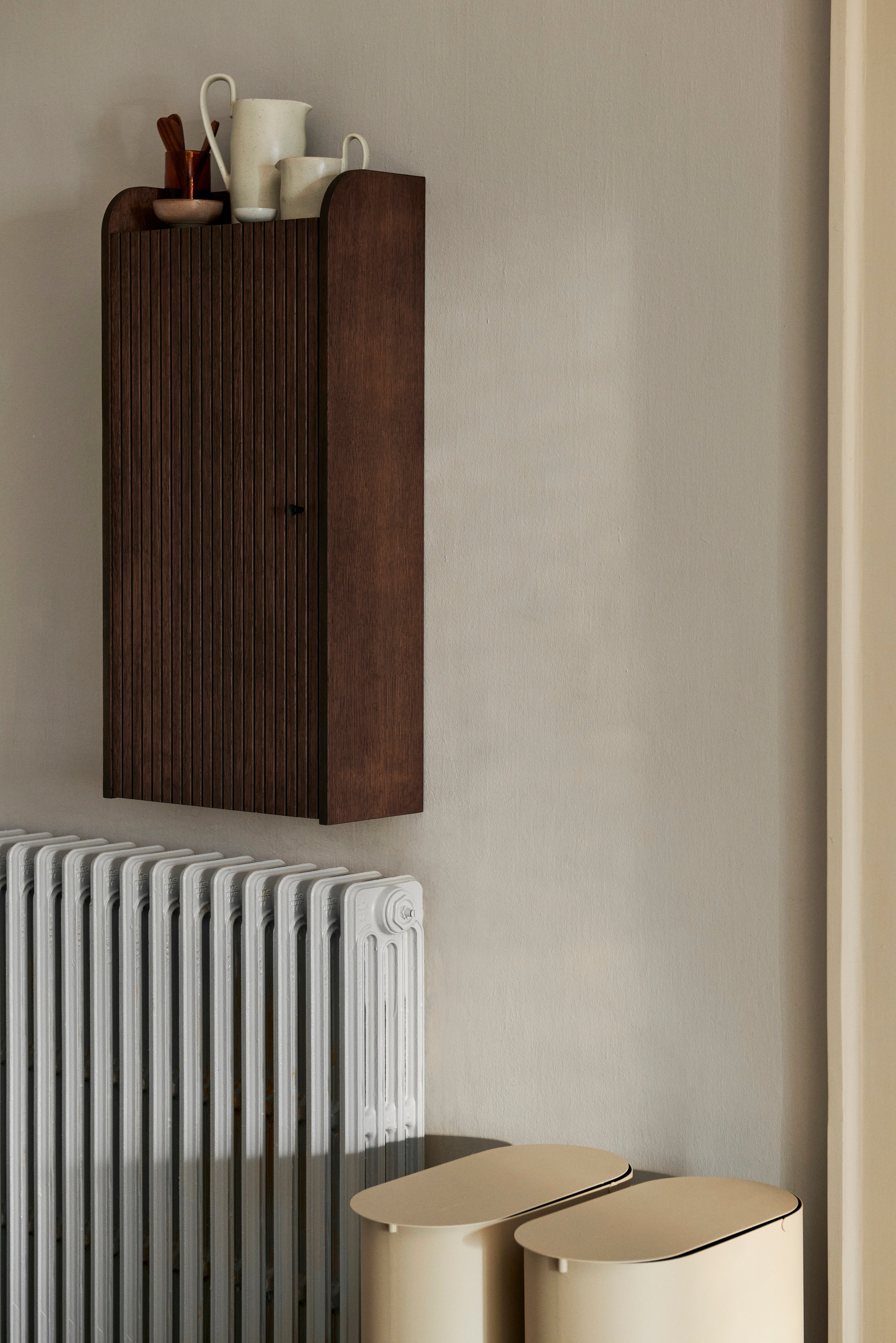 SILL Hängeschrank Eichenfurnier dunkelbraun