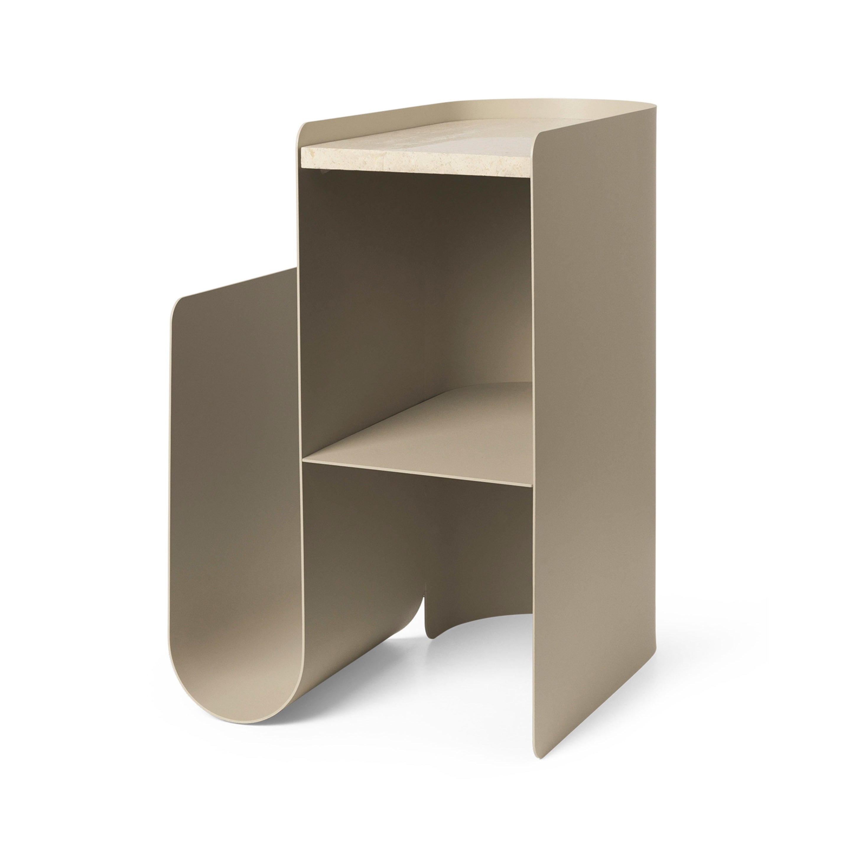 VAULT Beistelltisch beige