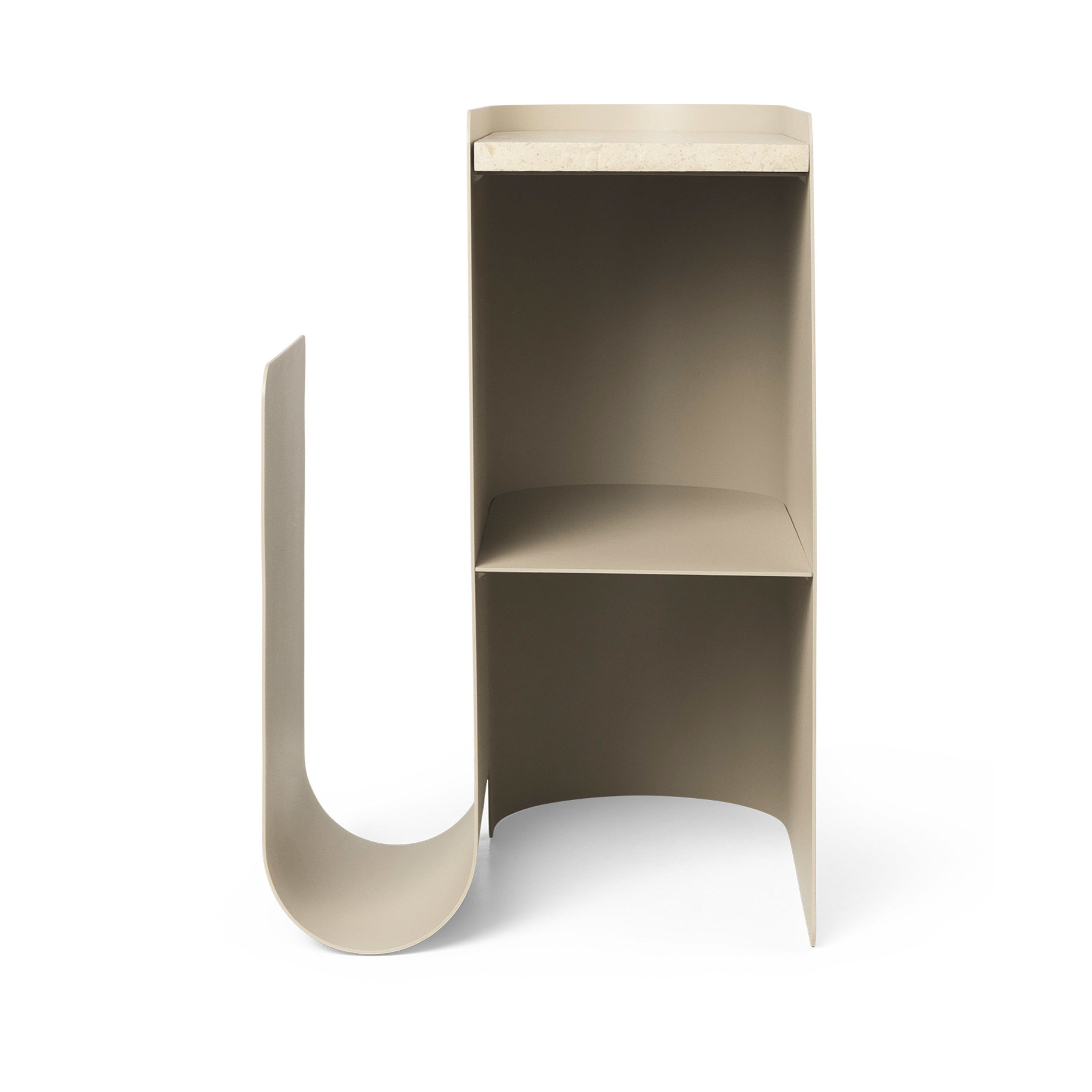 VAULT Beistelltisch beige