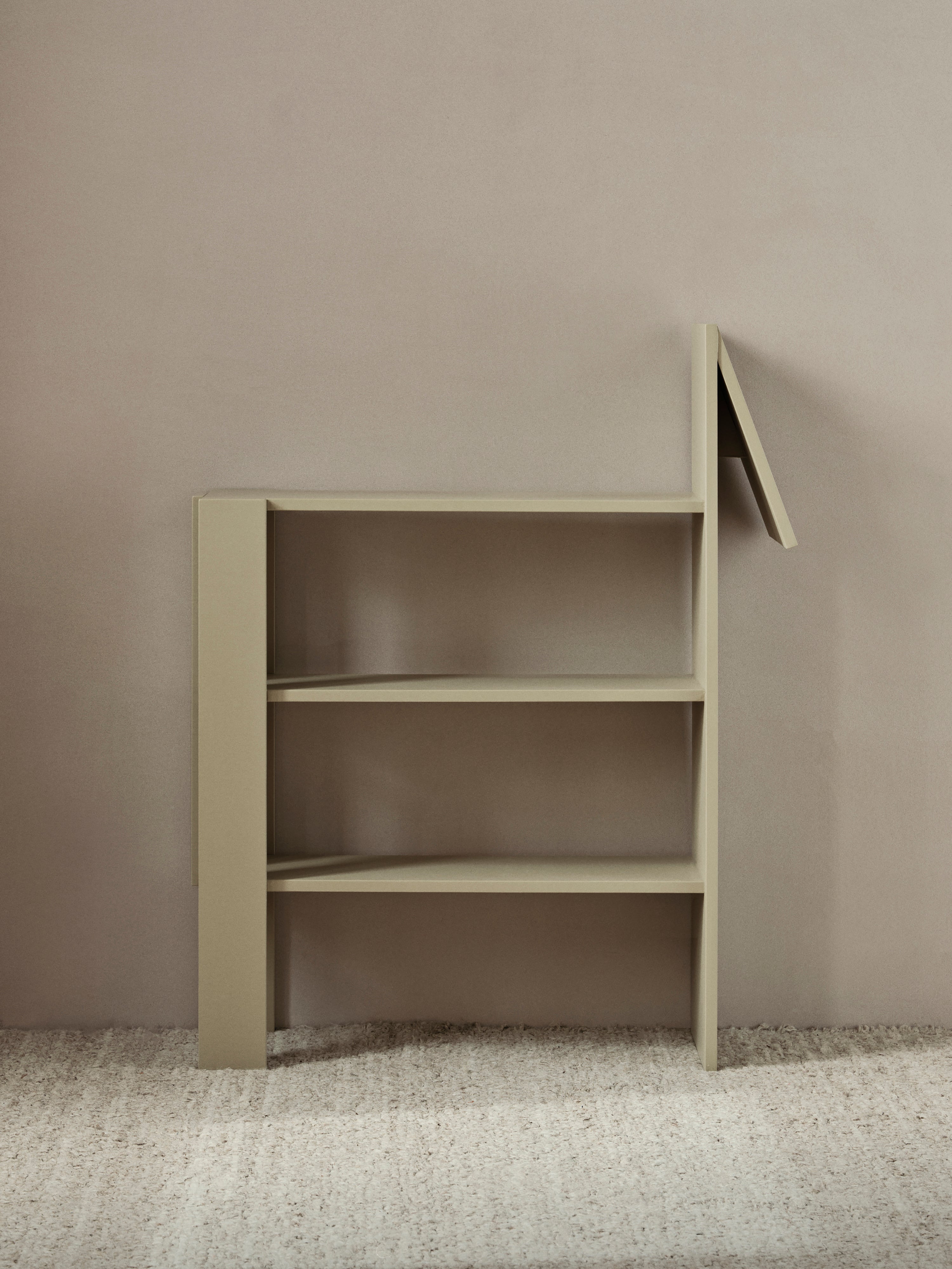 HORSE BOOKCASE beige