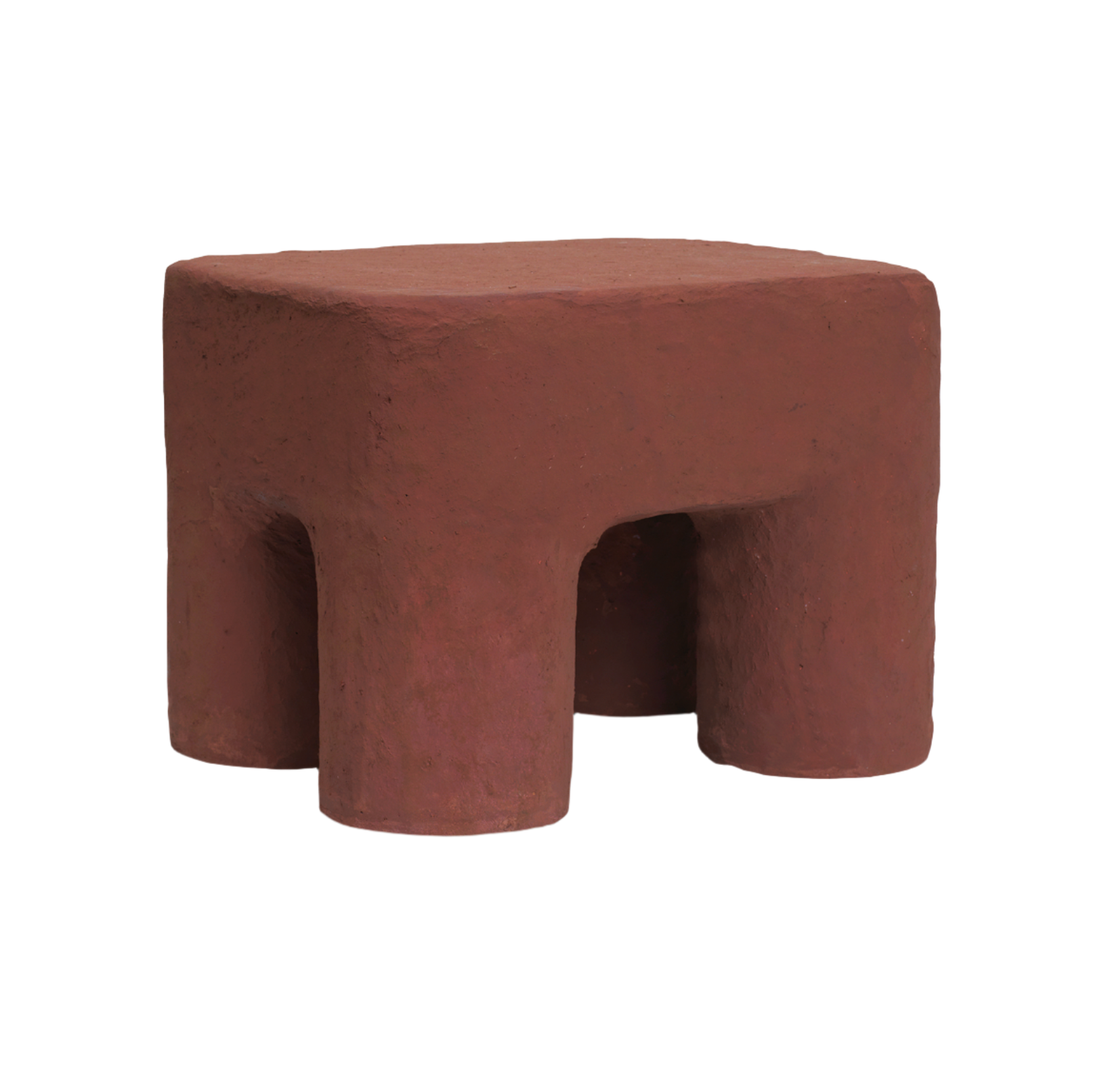 PODO stool in reddish-brown