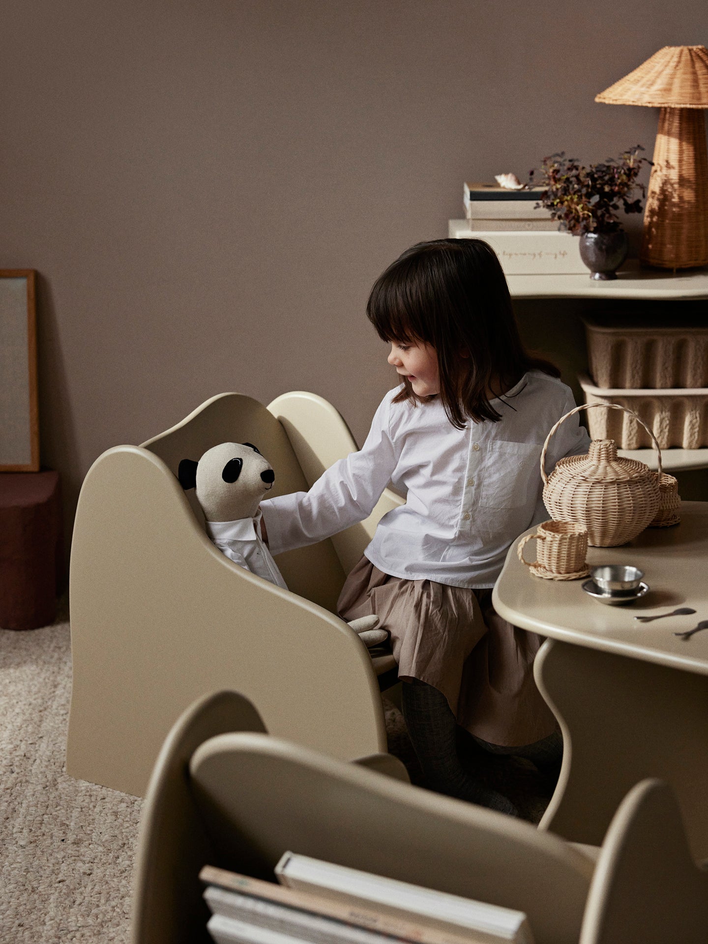 Kindertisch SLOPE beige