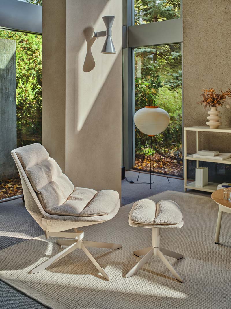 Gestoffeerde FAT FRANK voetensteun