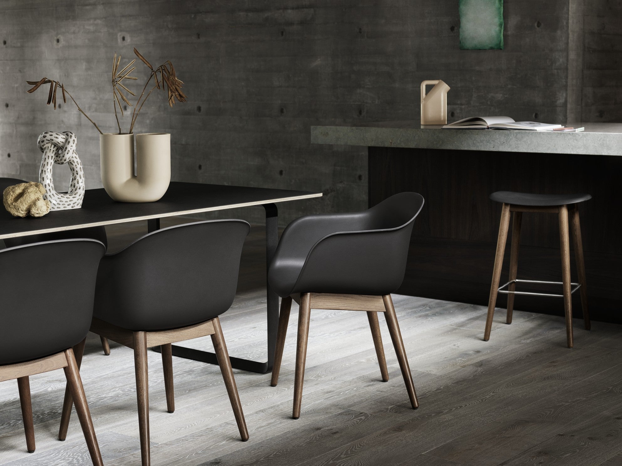 Zwart 70/70 tafel
