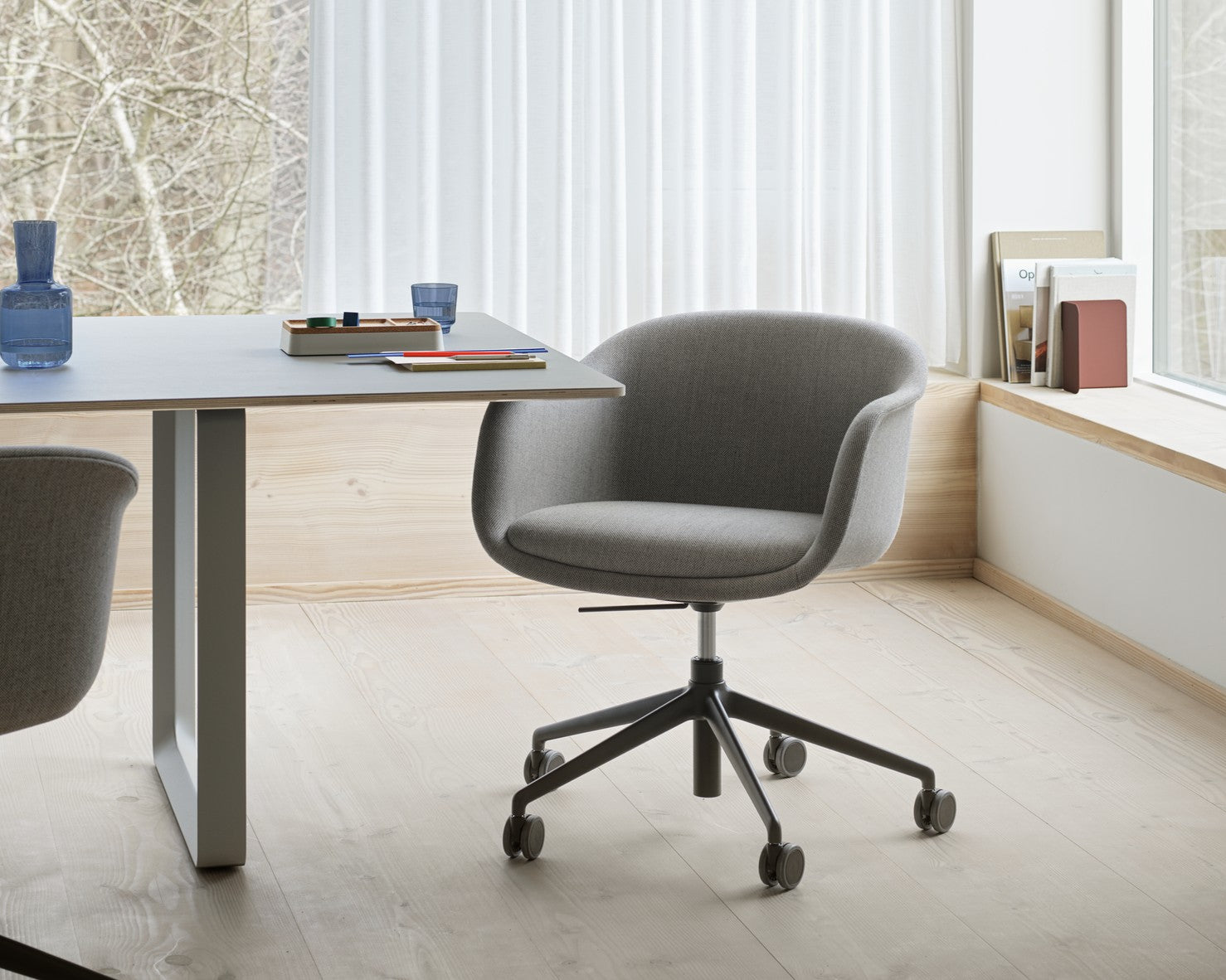 Tafel 70/70 grijs