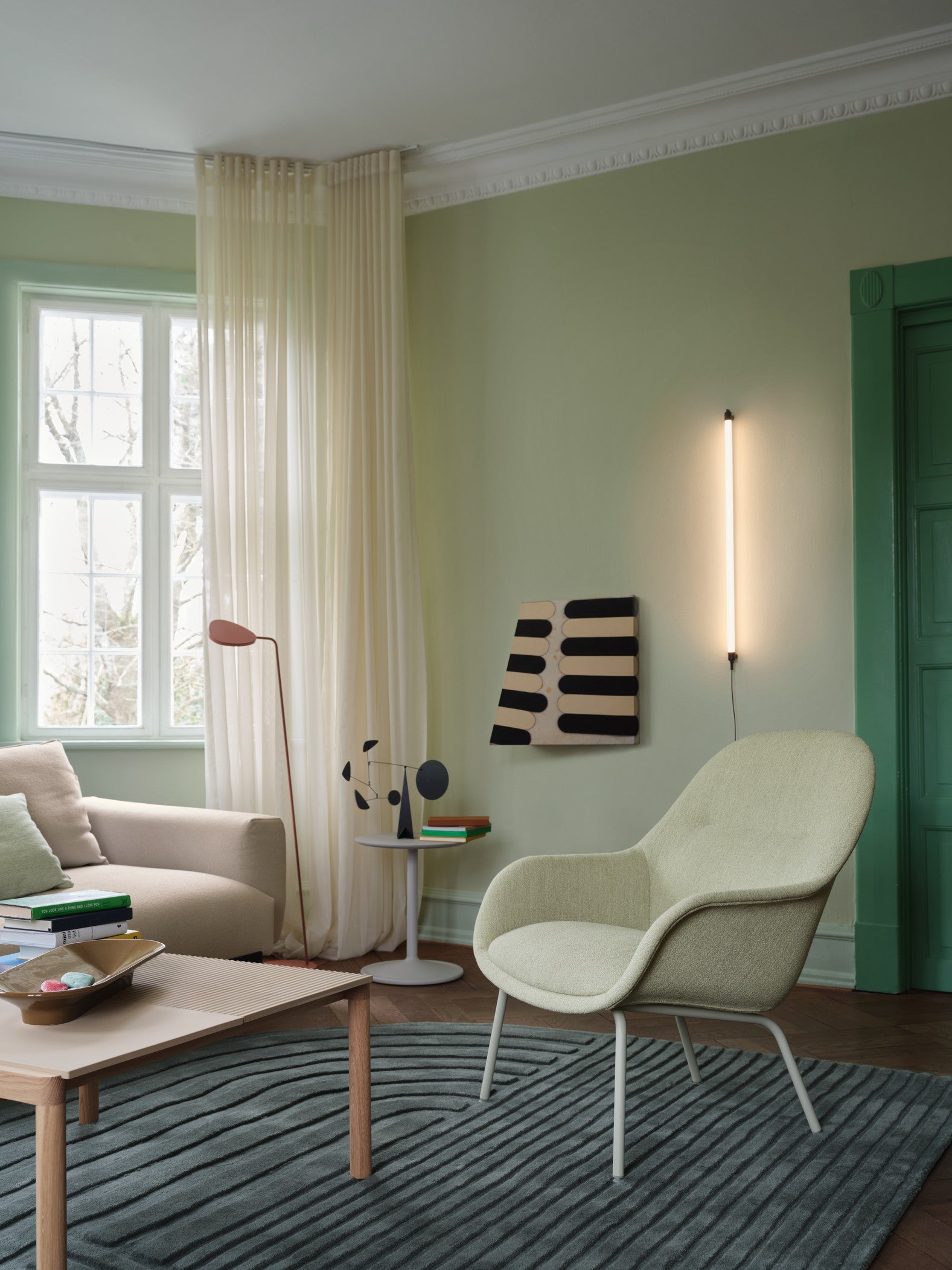 SOFT light gray side table