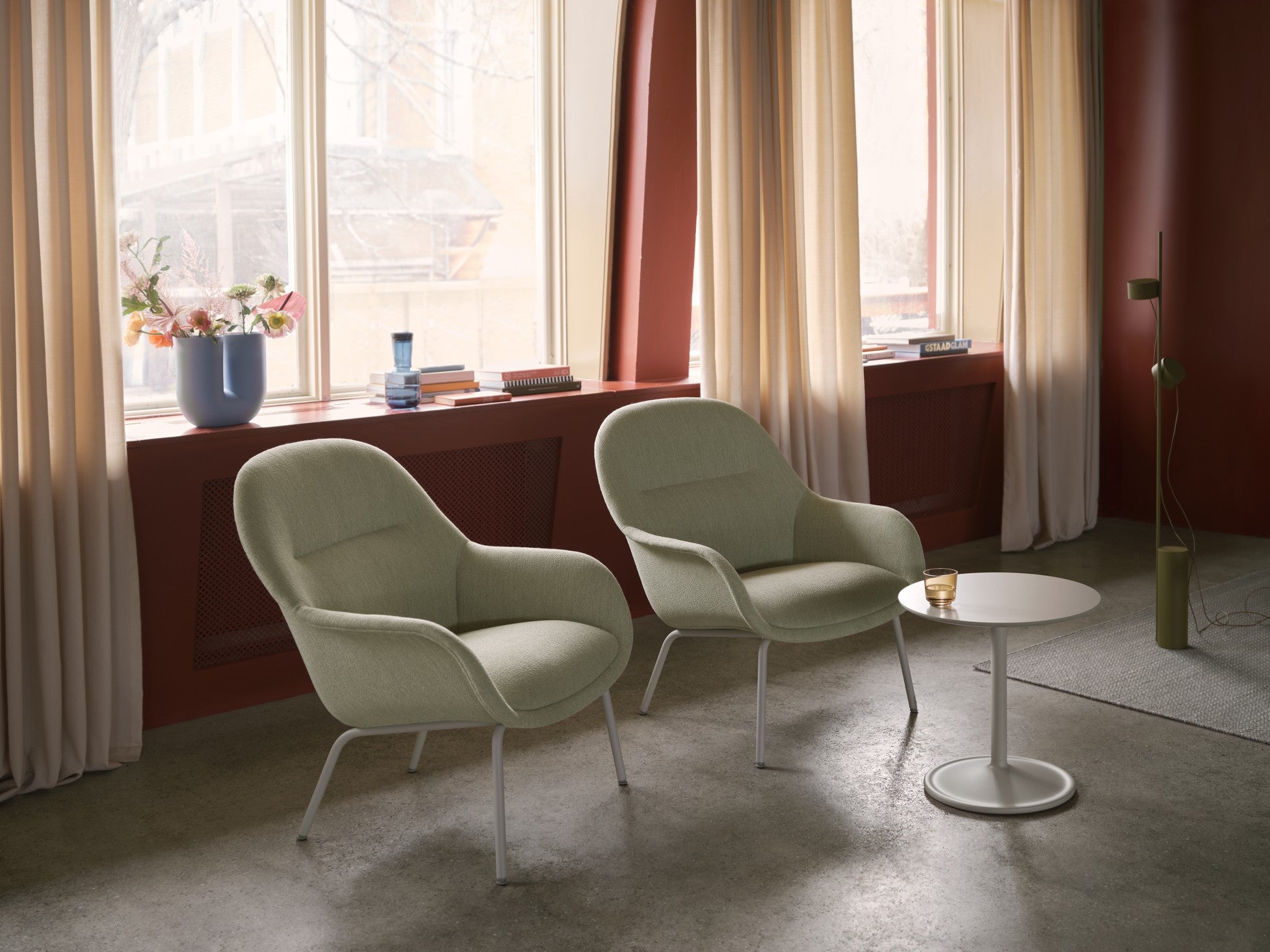SOFT light gray side table