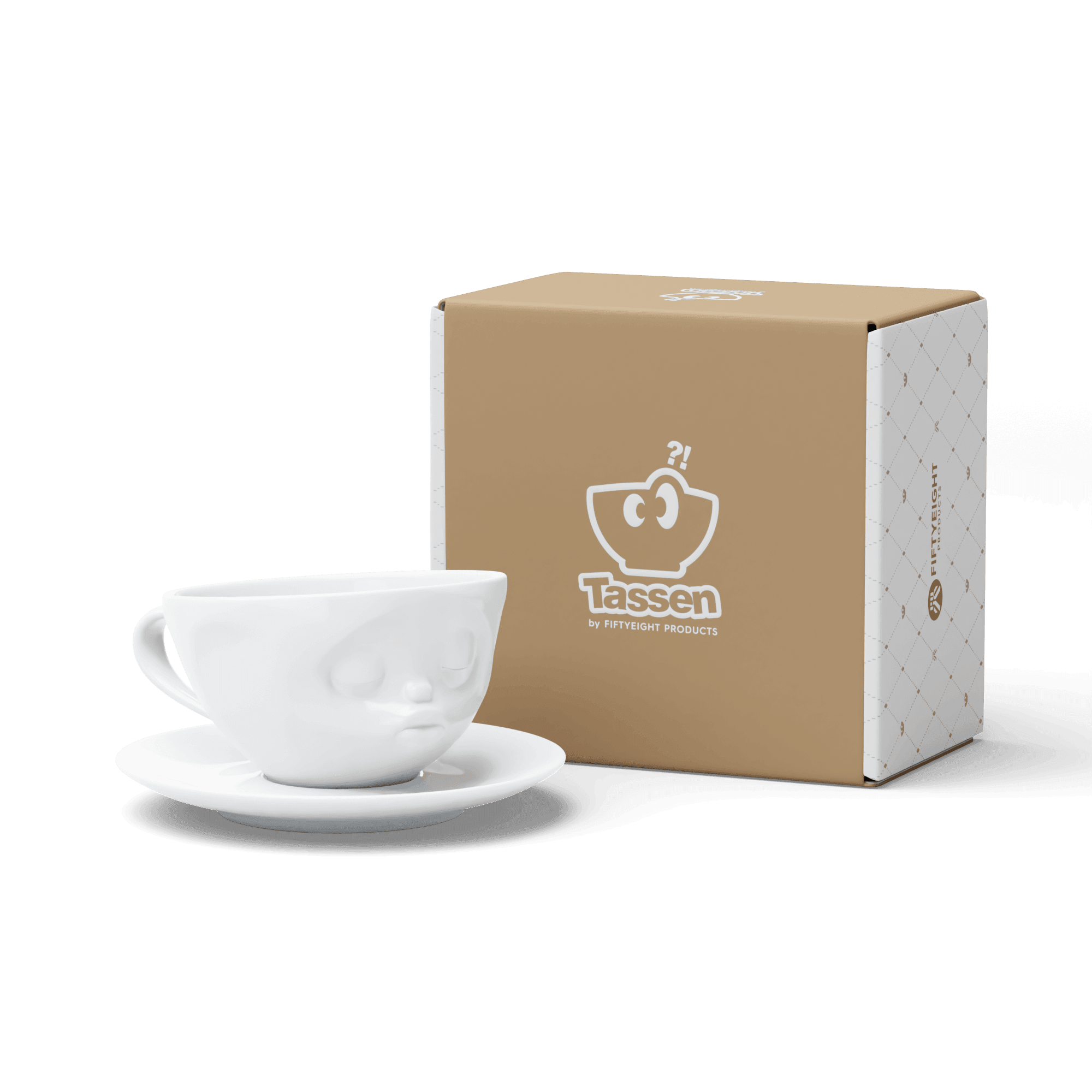 Filiżanka KISSING biały 58products Eye on Design