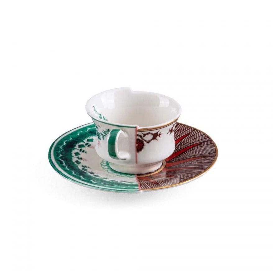 Filiżanka ze spodkiem HYBRID CHUCUITO porcelanowy Seletti Eye on Design