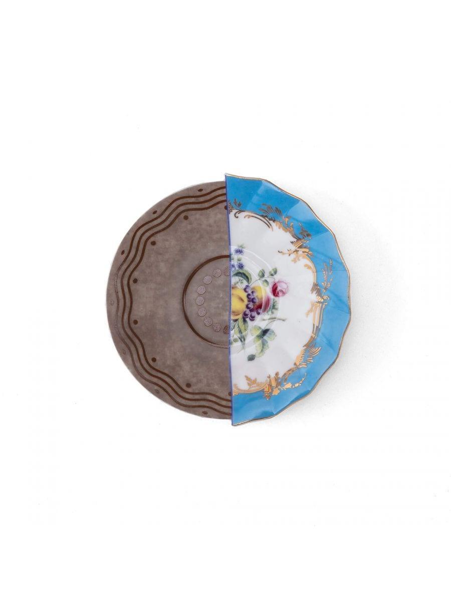 Filiżanka ze spodkiem HYBRID KERMA porcelanowy, marka Seletti