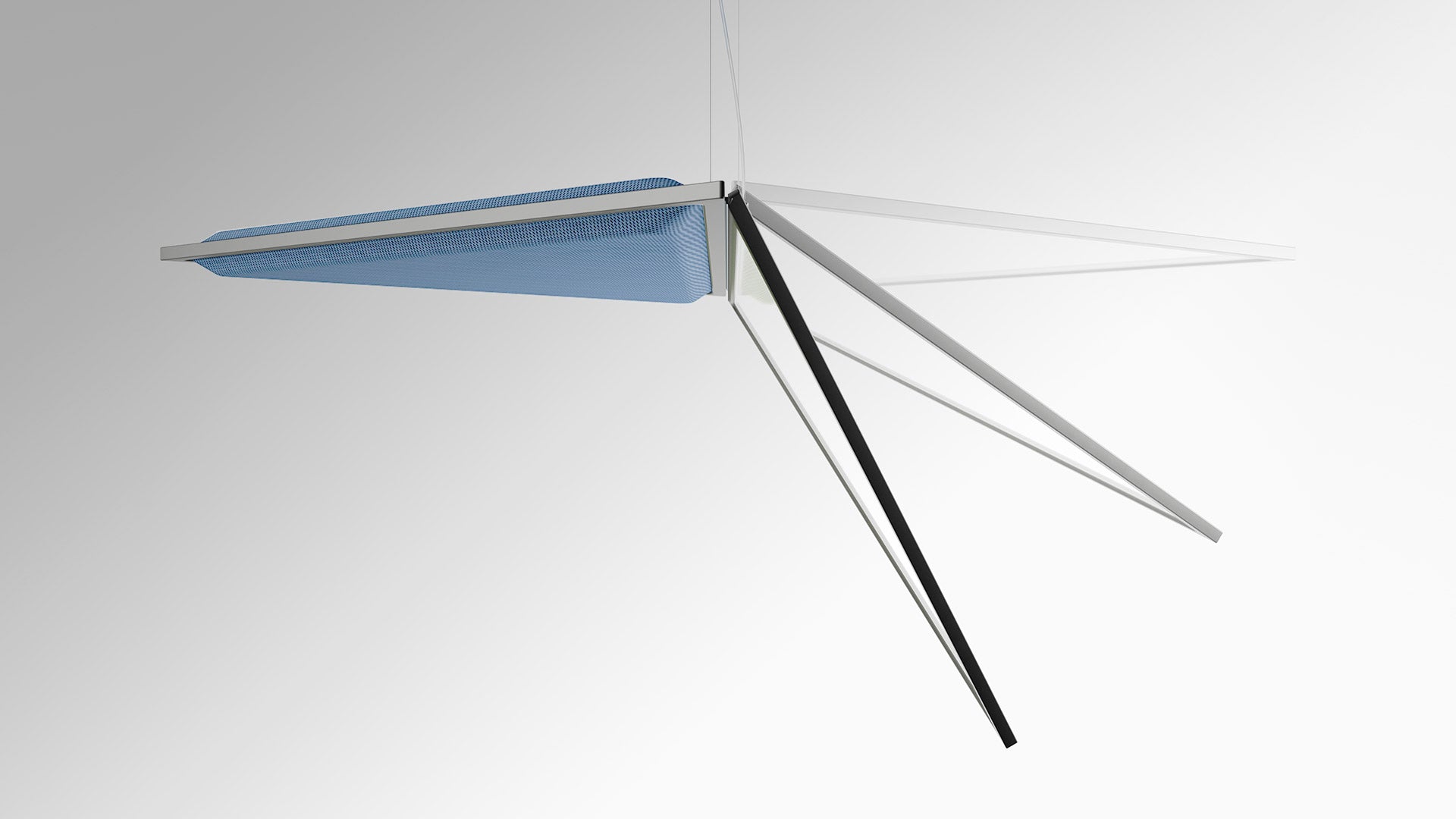 Pendelleuchte FLEXIA blau