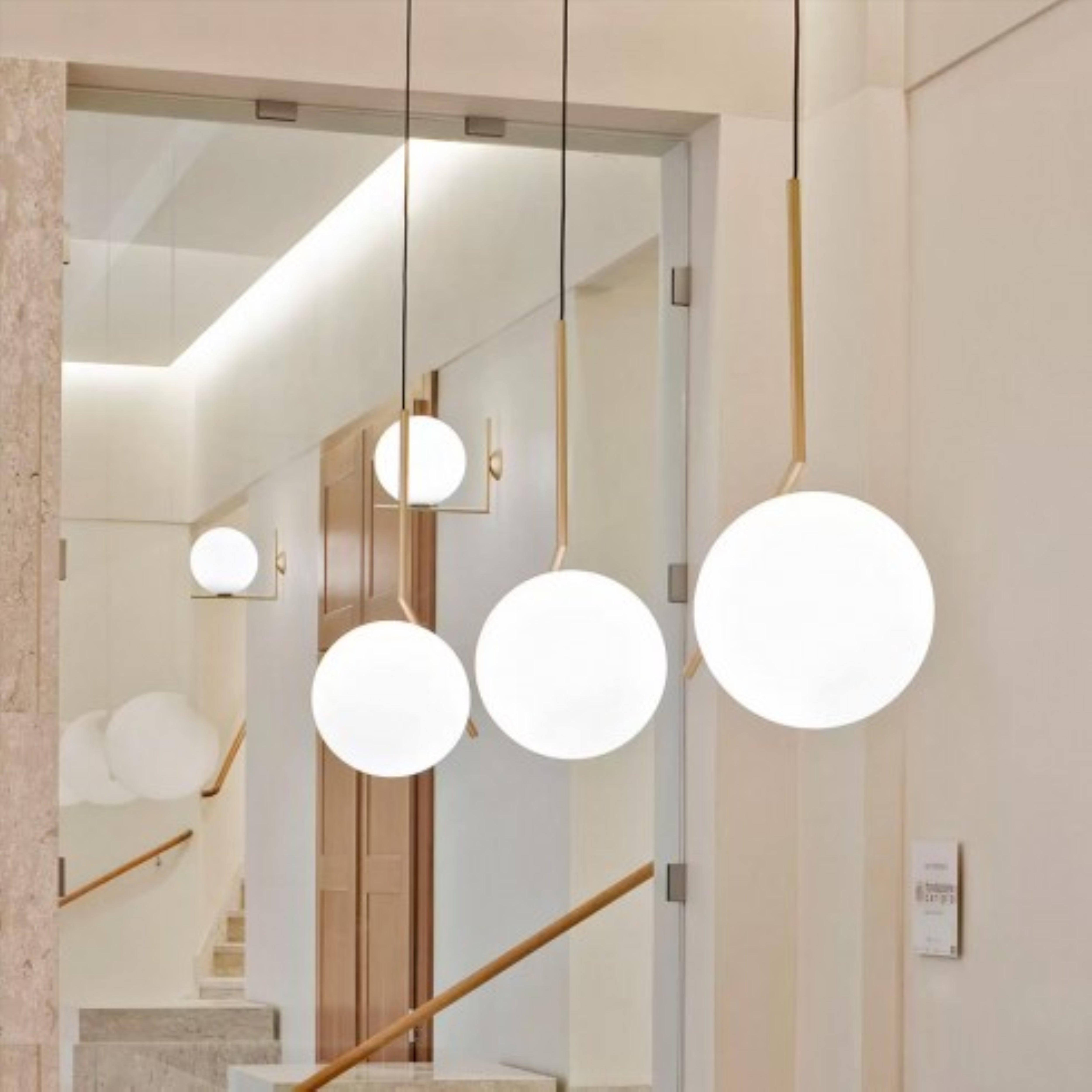 Pendelleuchte IC LIGHTS 3 Messing