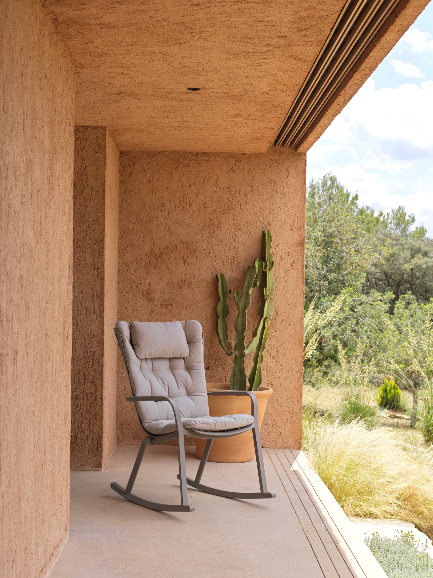 Außenstuhl FOLIO weiß