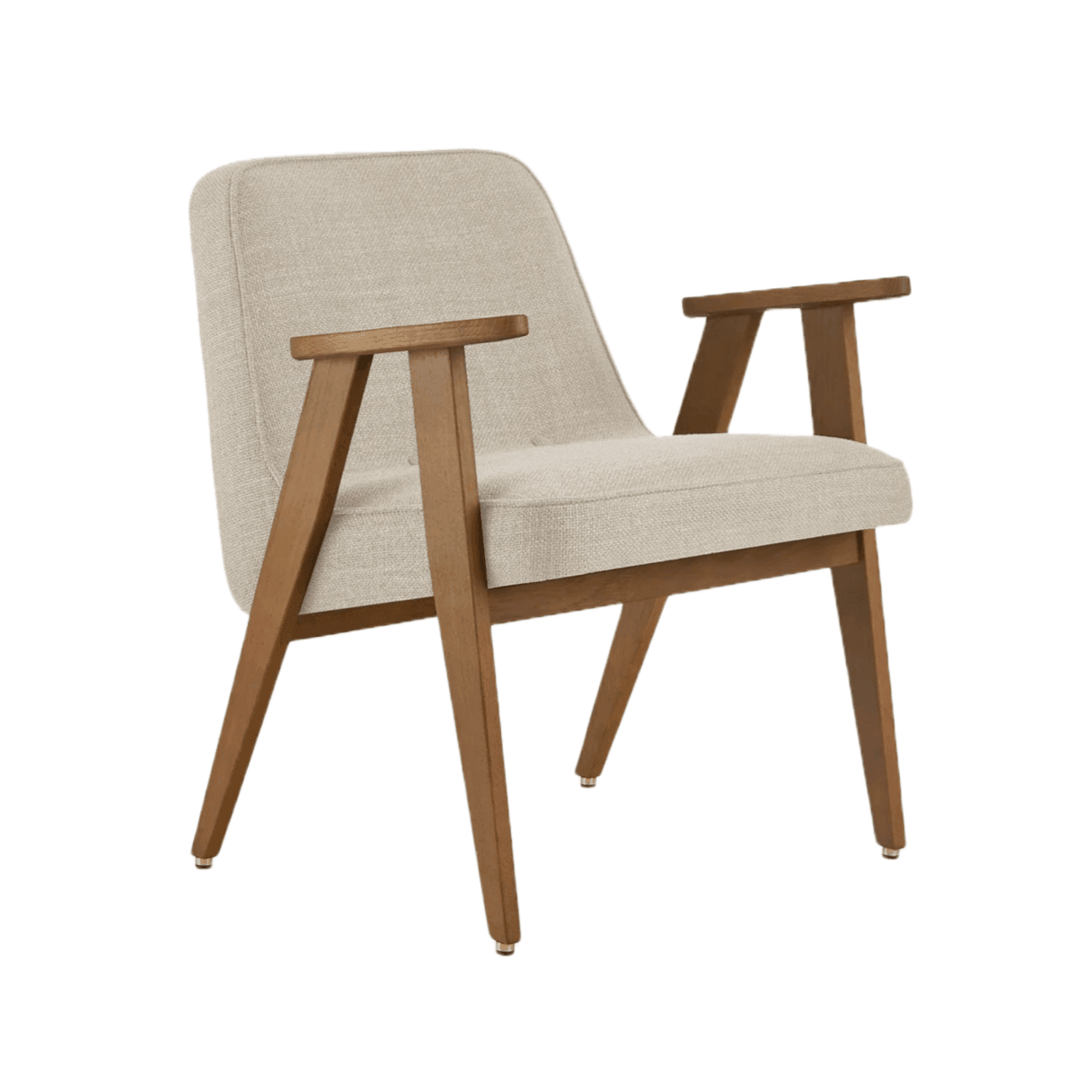 Fotel 366 beżowy w tkaninie Coco Creme 366 concept Eye on Design