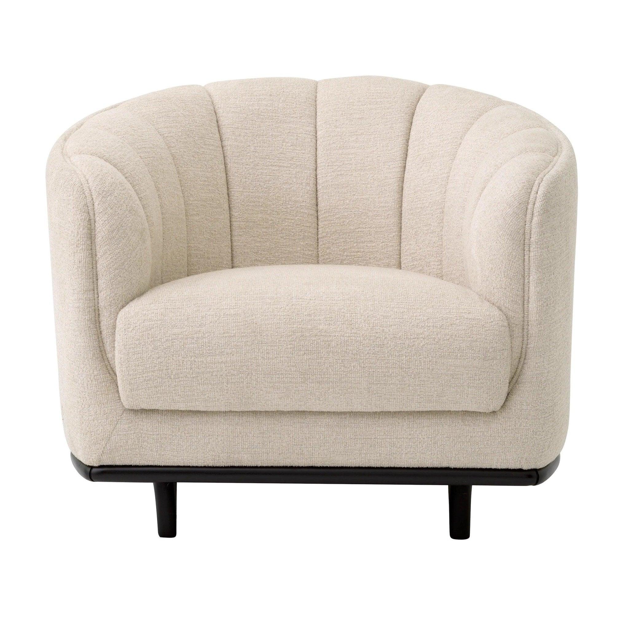 Fotel AGOSTINO beżowy Eichholtz Eye on Design