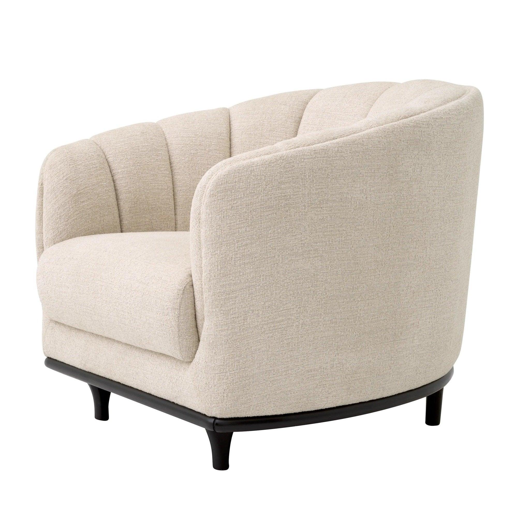 Fotel AGOSTINO beżowy Eichholtz Eye on Design