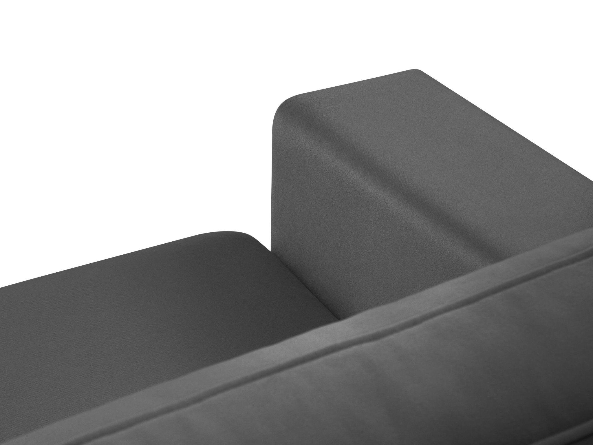 Fotel aksamitny HEBE ciemnoszary Mazzini Sofas Eye on Design