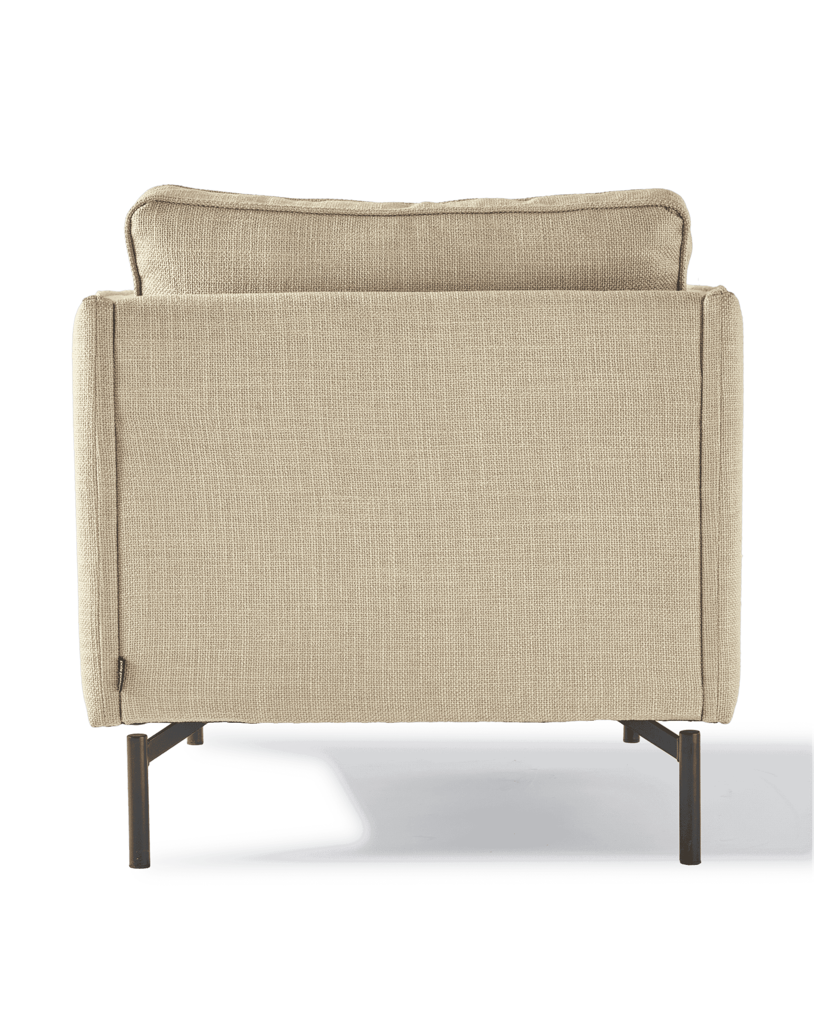 Fotel aksamitny PPno.2 beżowy Pols Potten Eye on Design