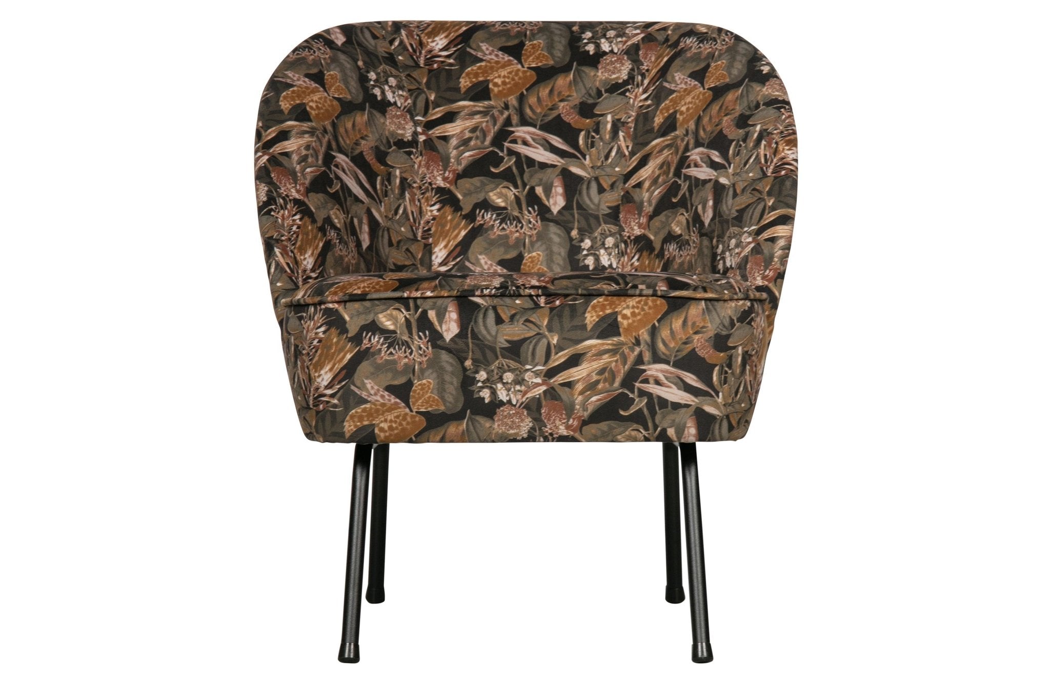 Fotel aksamitny VOGUE BOUQUET czarny Be Pure Eye on Design