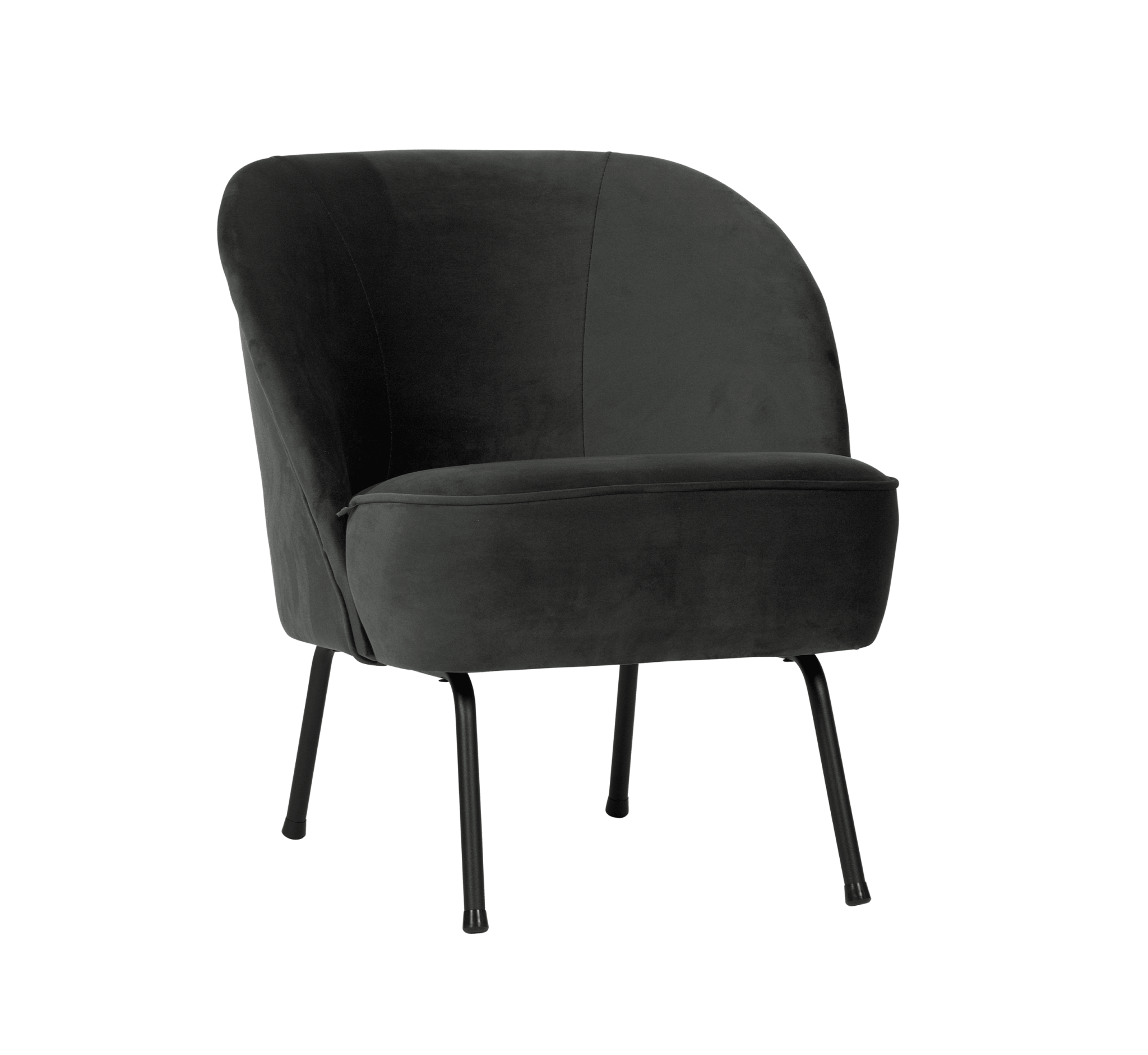 Fotel aksamitny VOGUE czarny Be Pure Eye on Design