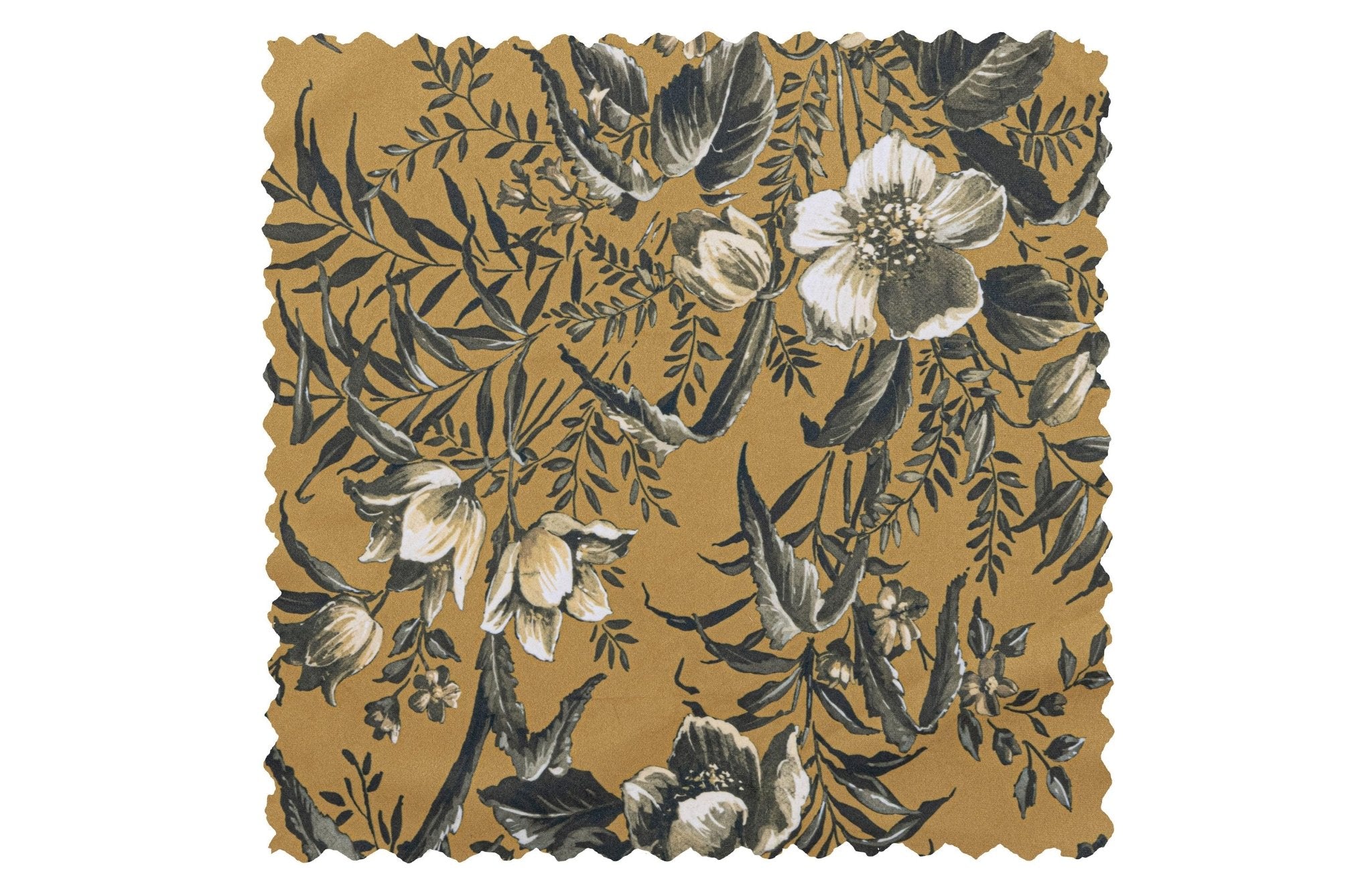 Fotel aksamitny VOGUE POPPY musztardowy Be Pure Eye on Design