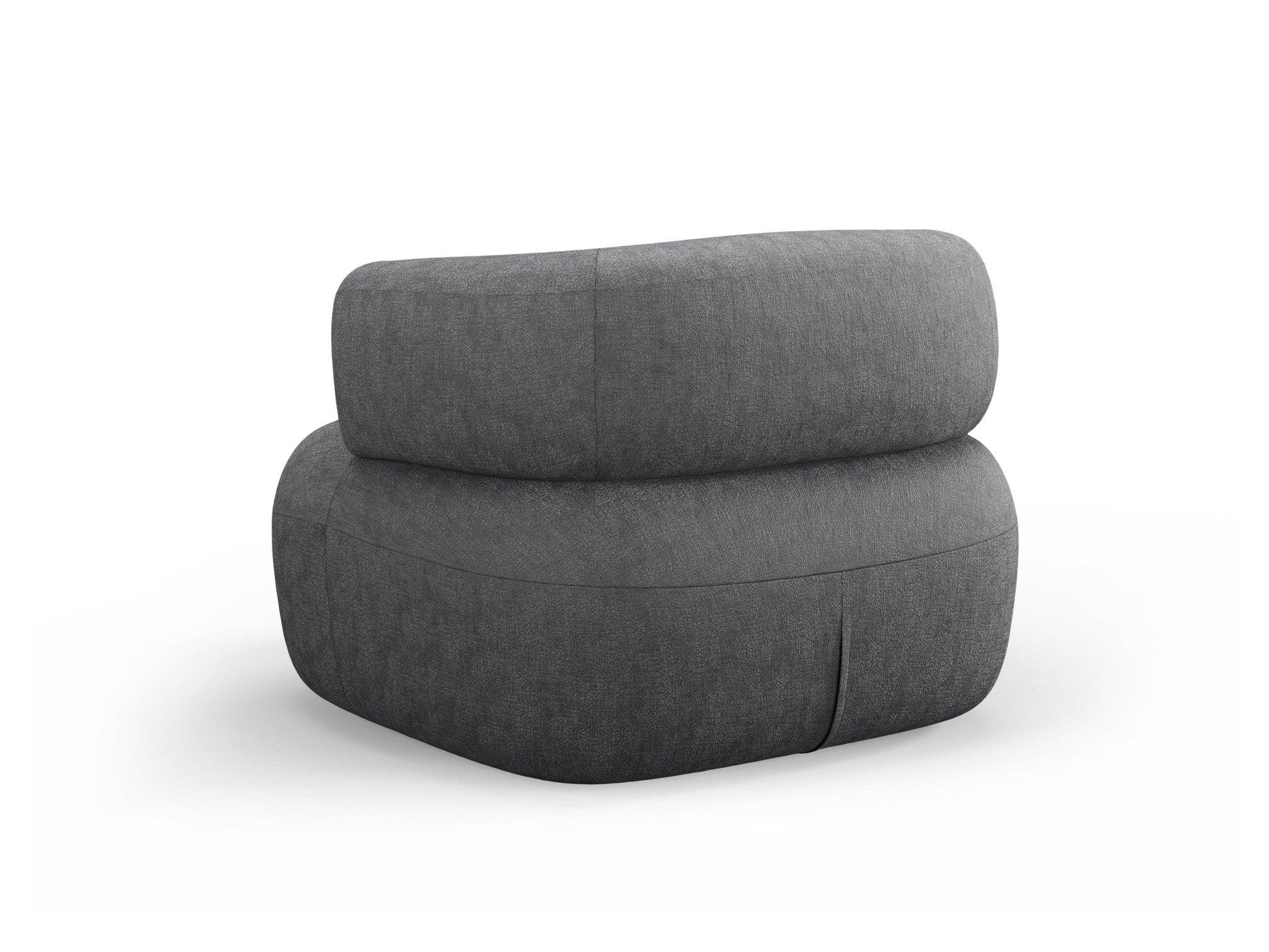 Fotel ALDRIN ciemnoszary szenil Windsor & Co Eye on Design