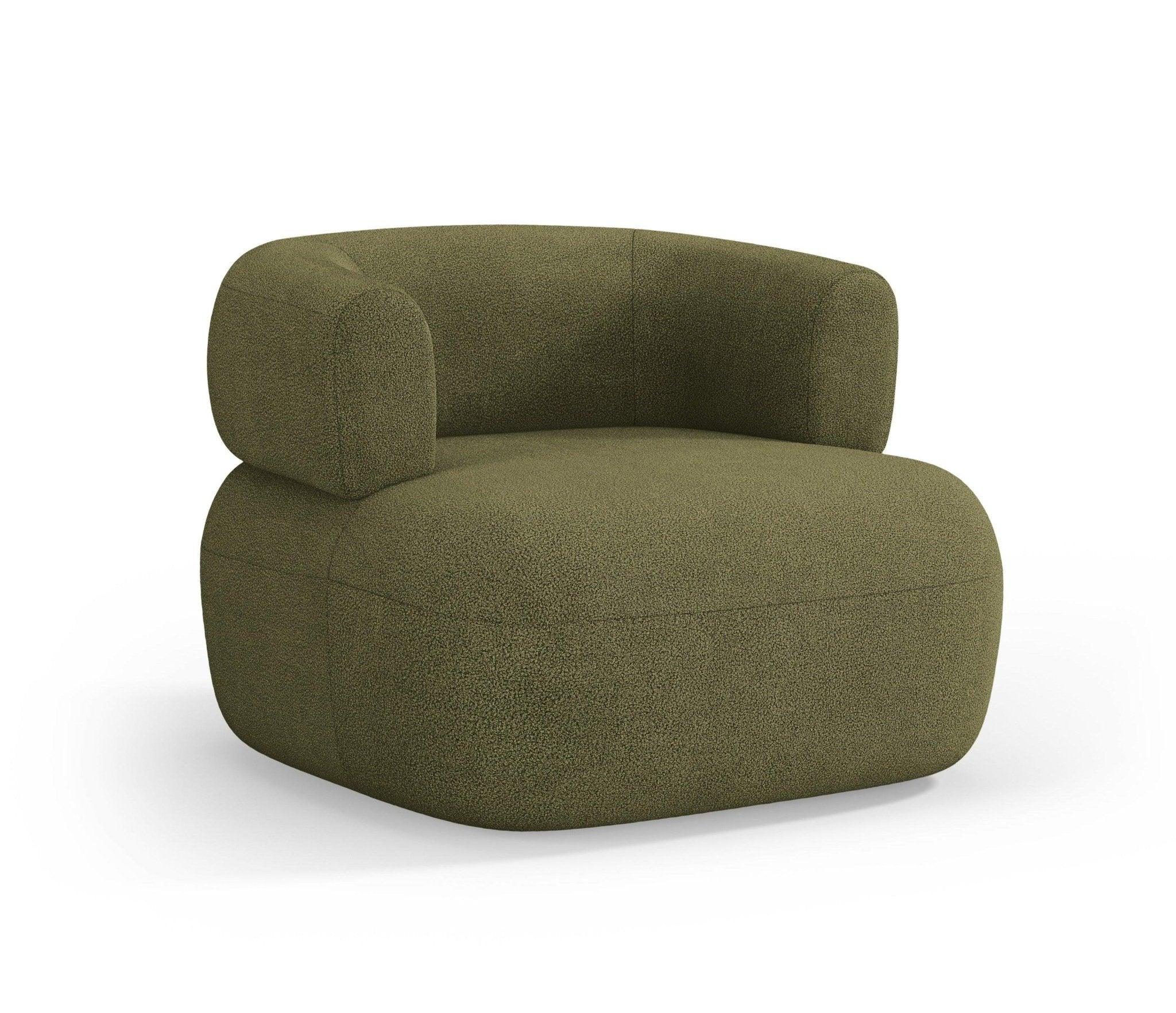 Fotel ALDRIN zielony boucle Windsor & Co Eye on Design