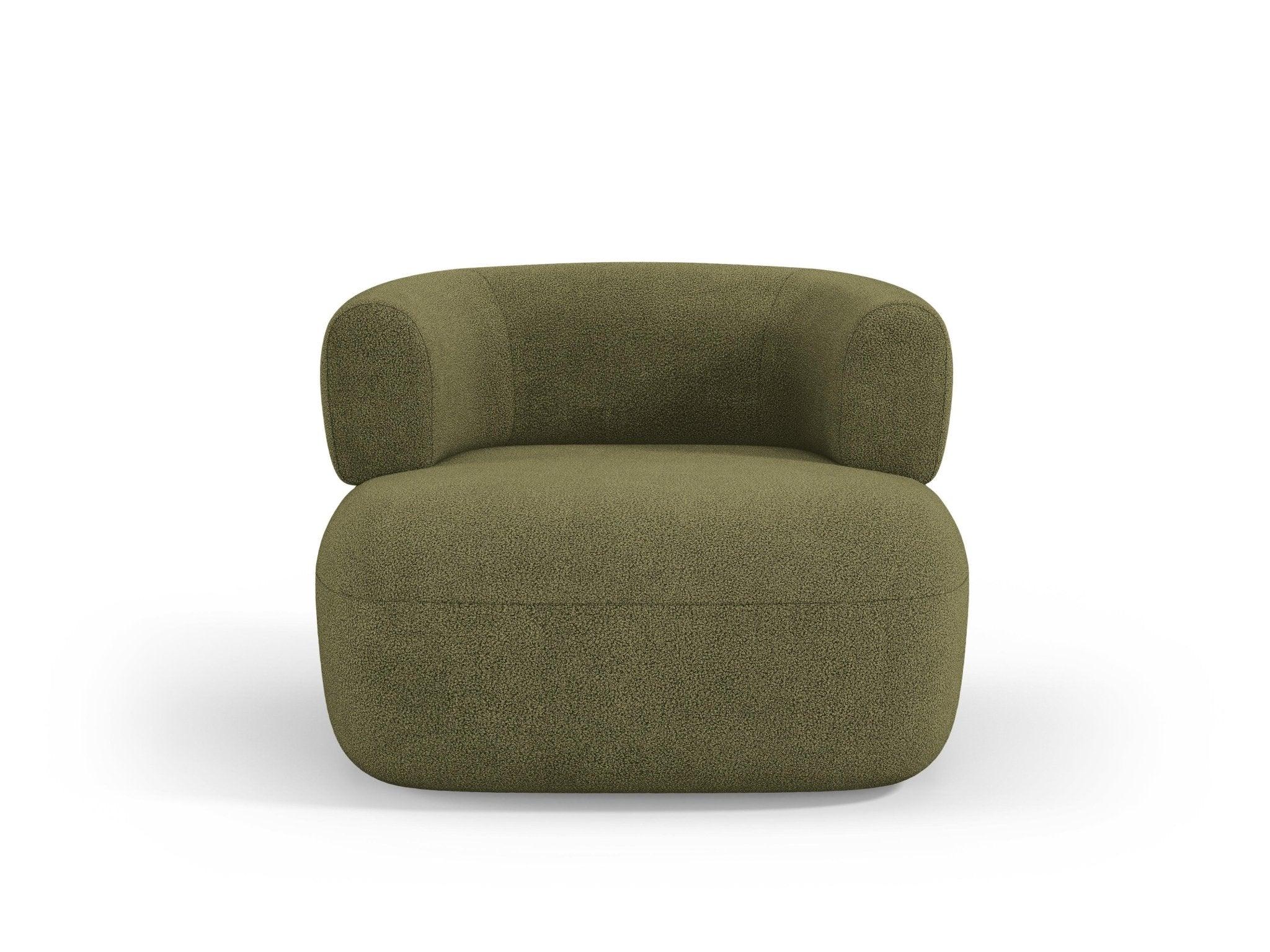 Fotel ALDRIN zielony boucle Windsor & Co Eye on Design