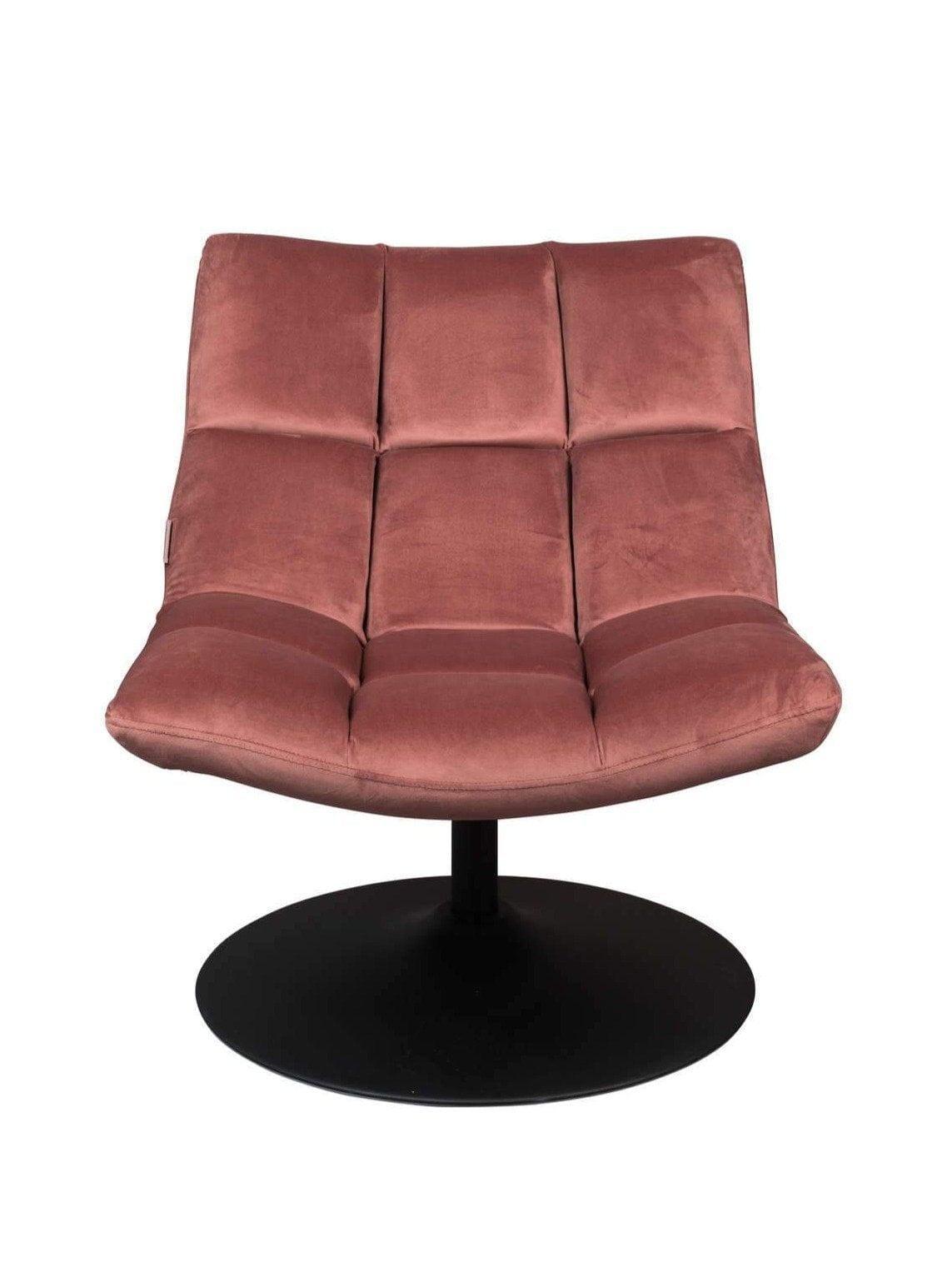 Fotel BAR różowy Dutchbone Eye on Design