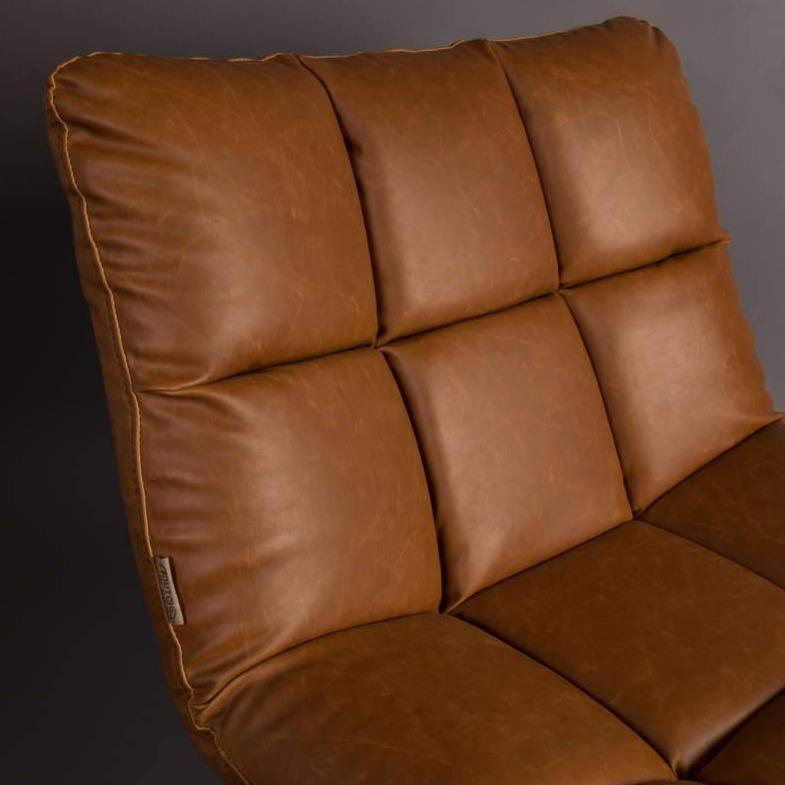 Fotel BAR VINTAGE brązowy Dutchbone Eye on Design