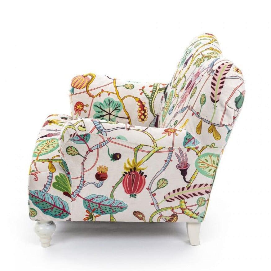 Fotel BOTANICAL DIVA biały Seletti Eye on Design