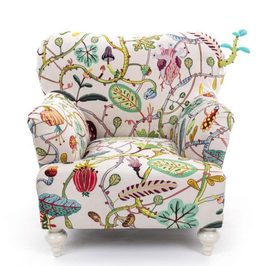 Fotel BOTANICAL DIVA biały Seletti Eye on Design