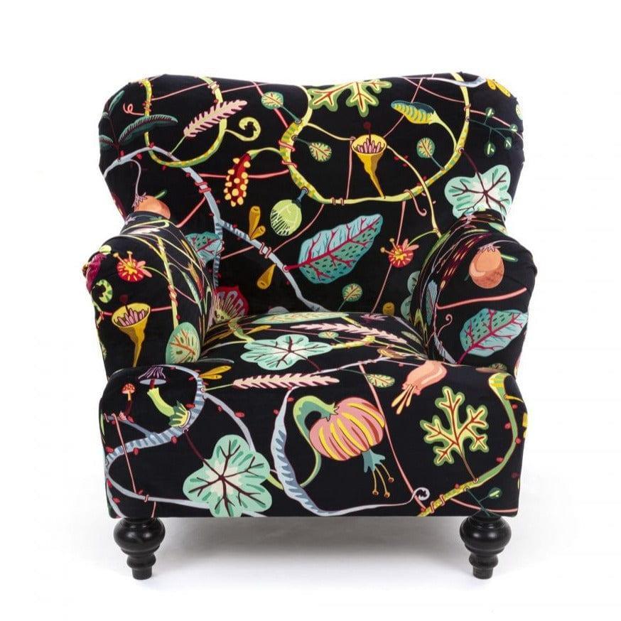 Fotel BOTANICAL DIVA czarny Seletti Eye on Design