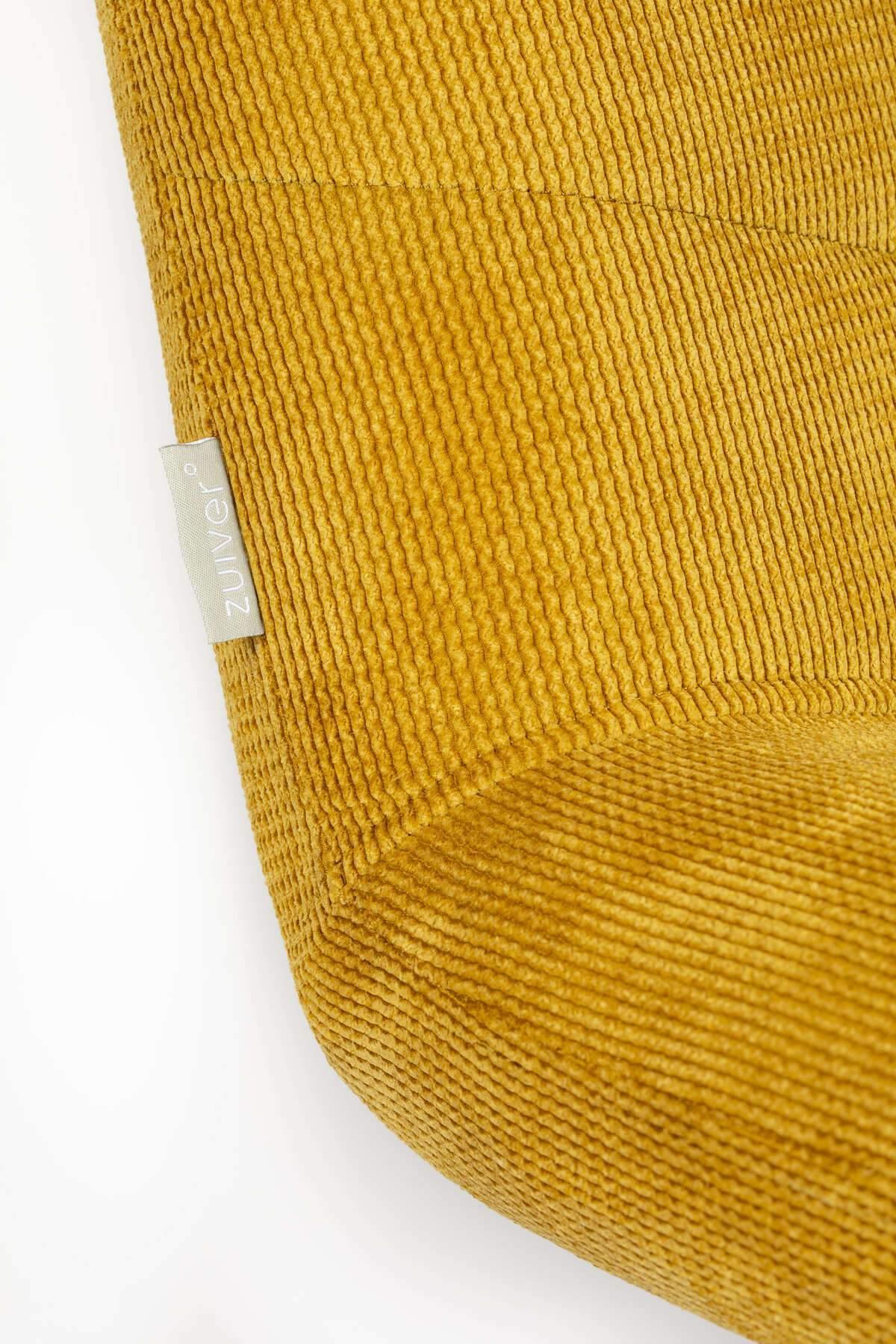 Fotel BUBBA musztardowy Zuiver Eye on Design