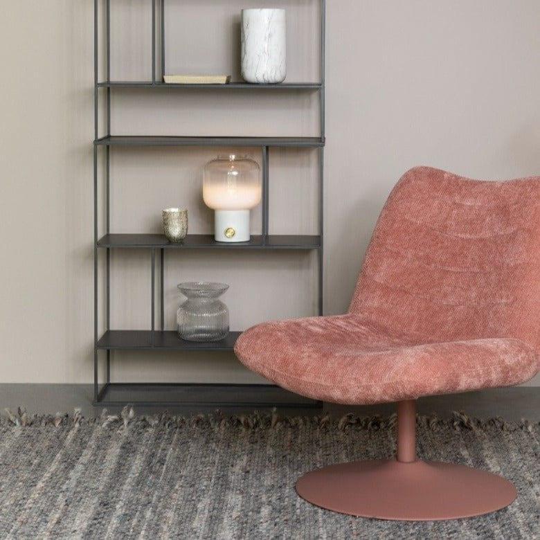 Fotel BUBBA różowy Zuiver Eye on Design