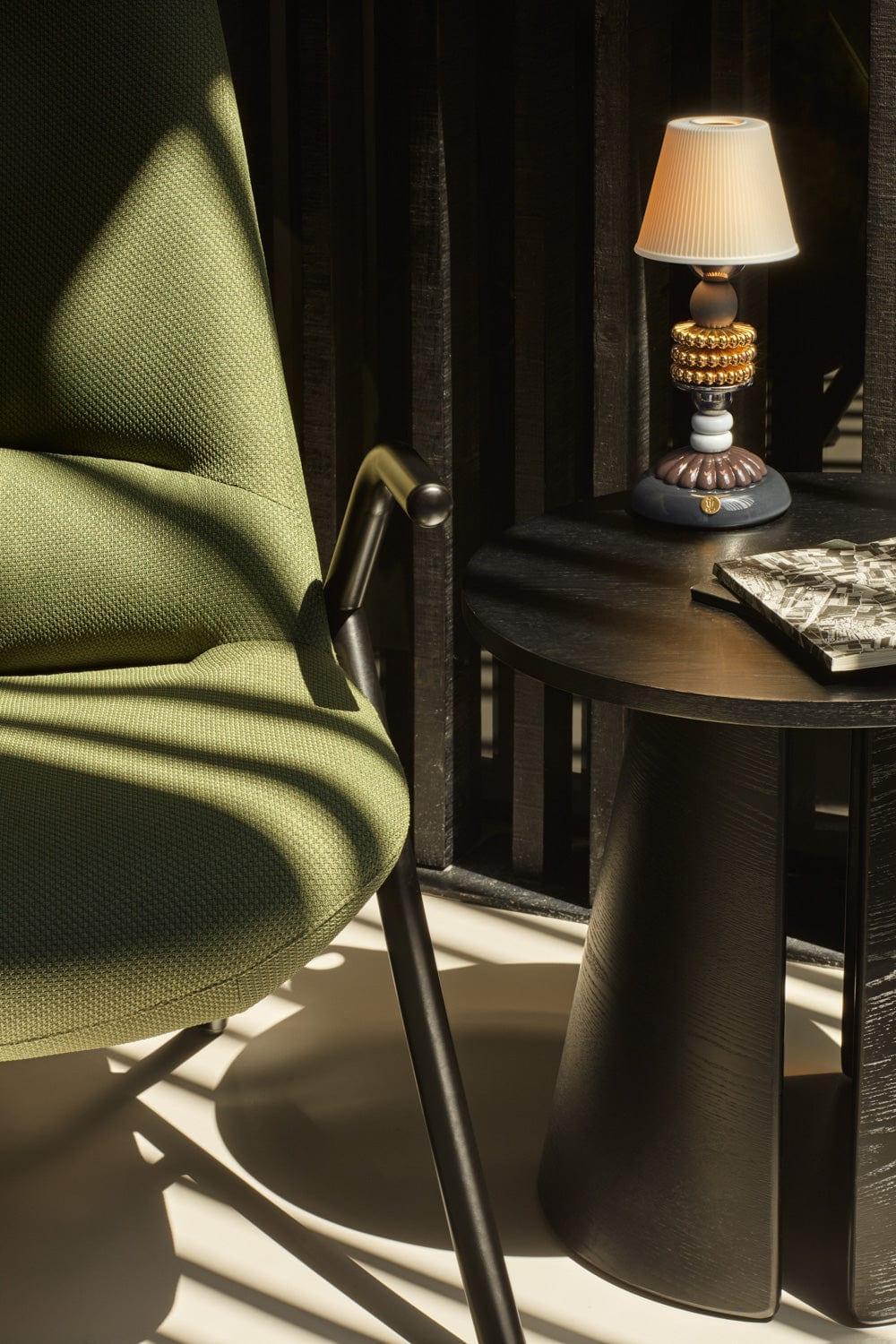 Fotel DINS wysoki ciemnozielony Teulat Eye on Design