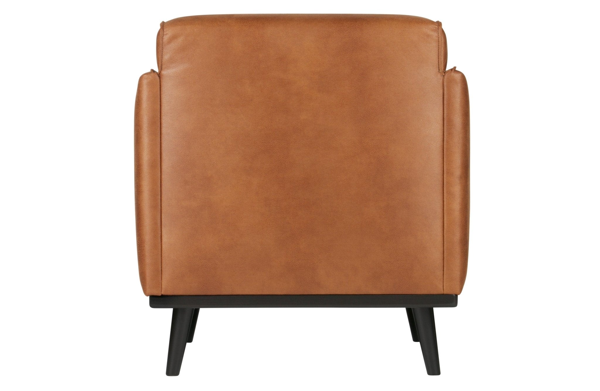 Fotel ekoskóra STATEMENT koniakowy Be Pure Eye on Design