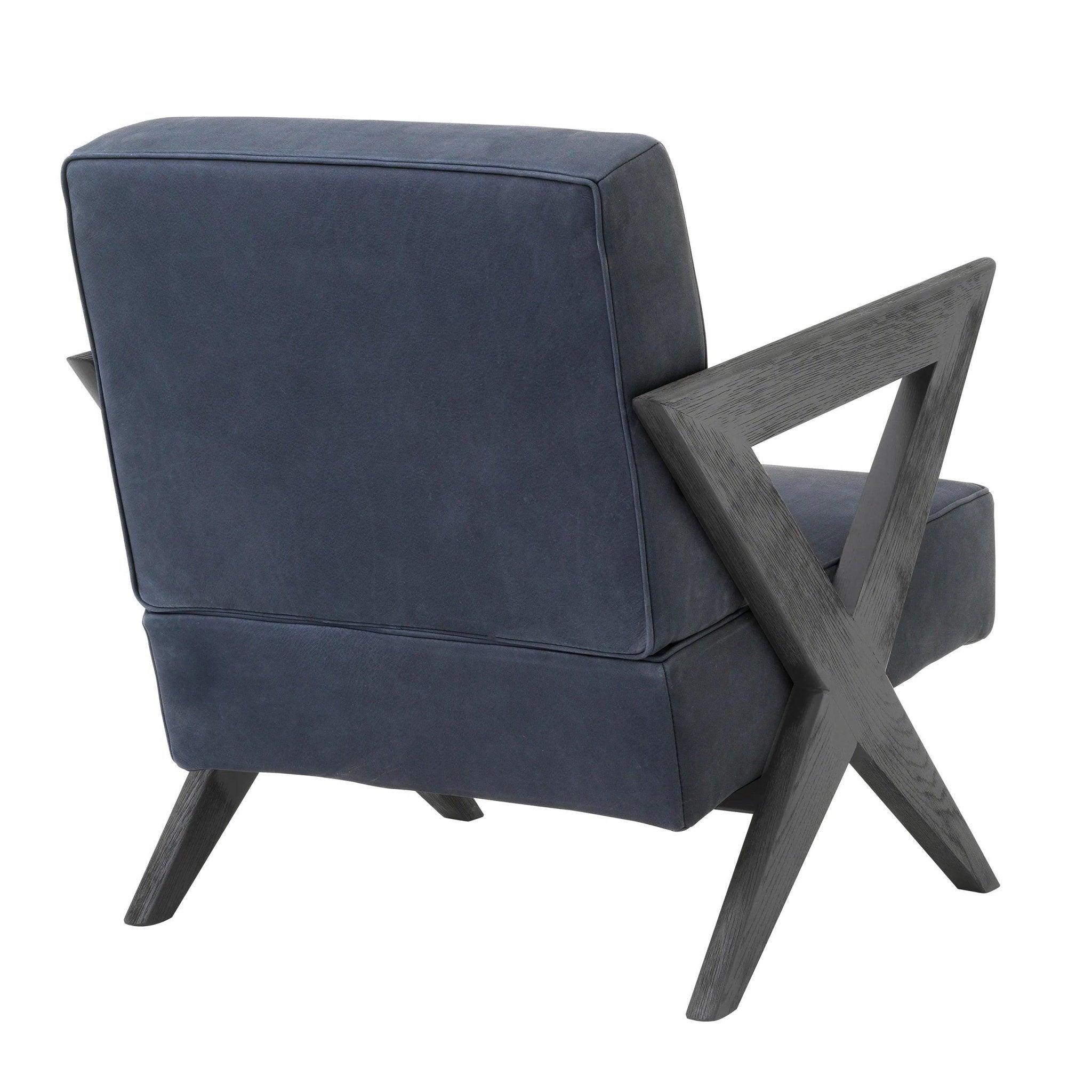 Fotel FELIPPE granatowy Eichholtz Eye on Design